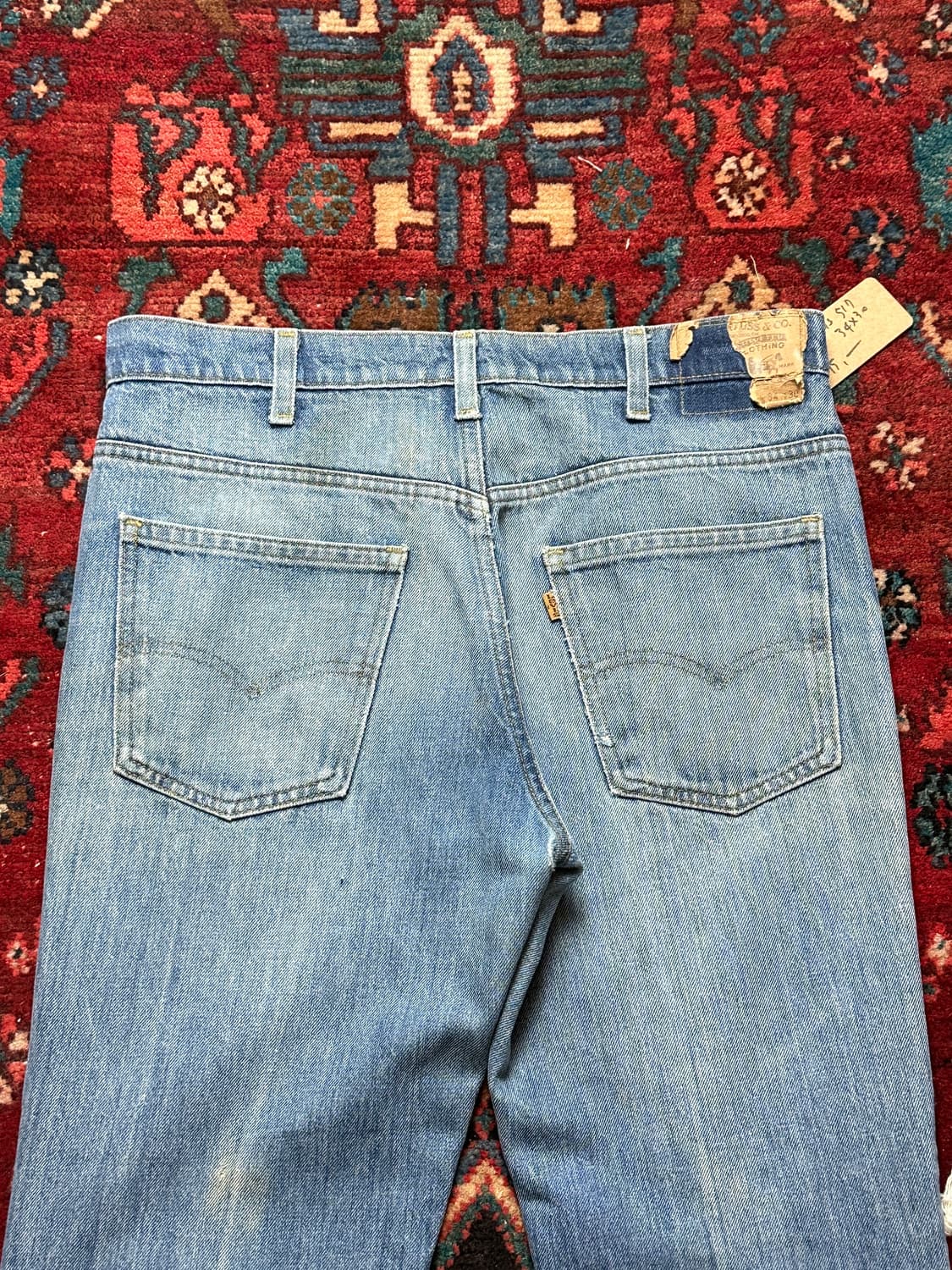 80’s USA Made 리바이스 517 오렌지탭 부츠컷 플레어진 상품이미지6