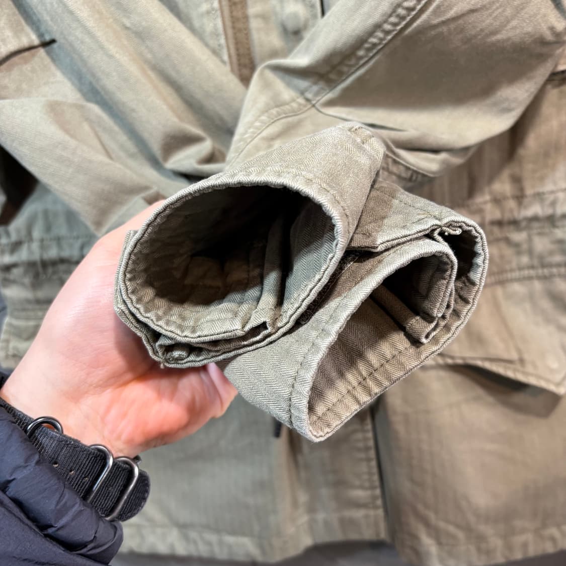 [S] POLO 폴로 랄프로렌 성조기 패치 필드 자켓 상품이미지5