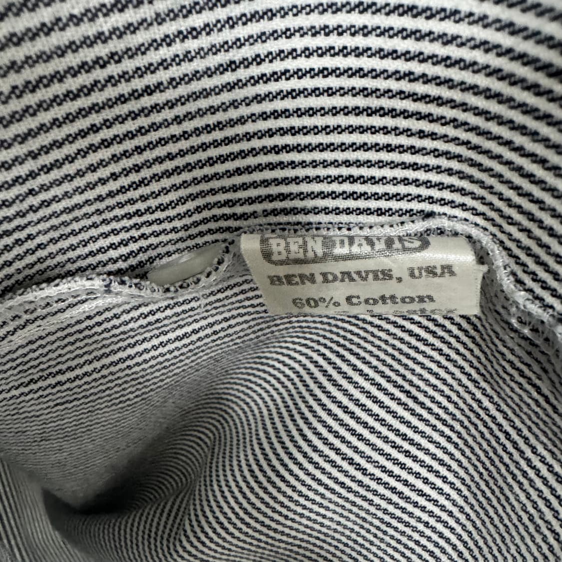 벤데이비스 스트라이프 투포켓 아노락 자켓 상품이미지4