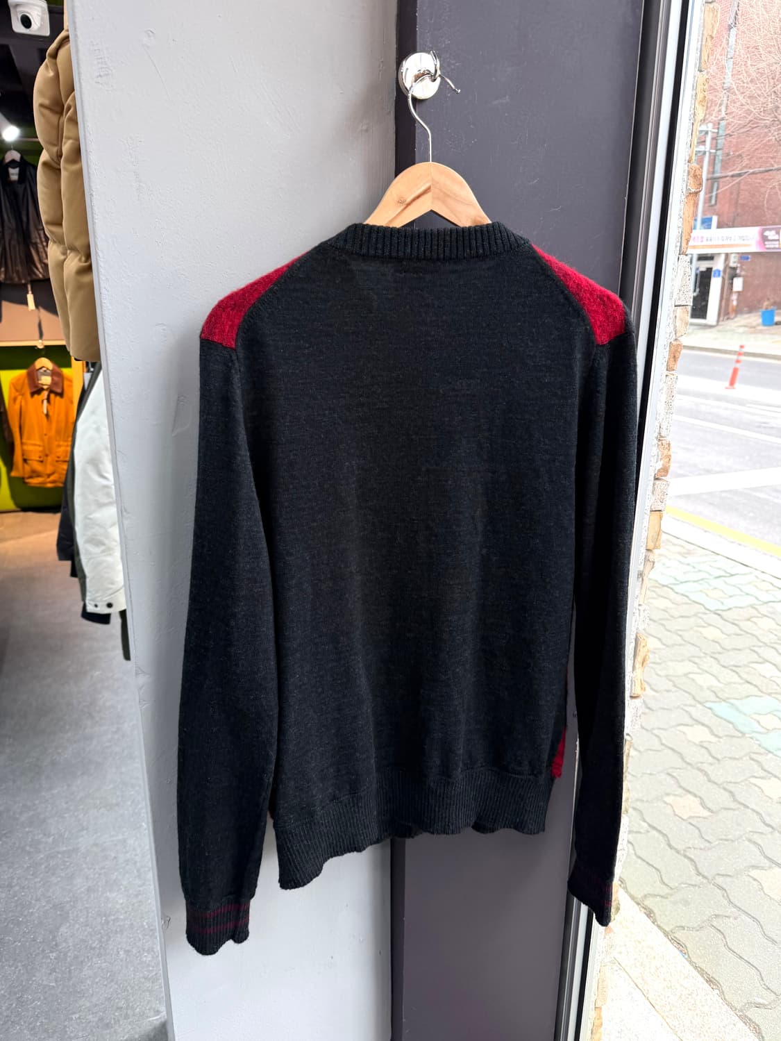 100~105/ 랑방 맨즈 모헤어 알파카 가디건 상품이미지7