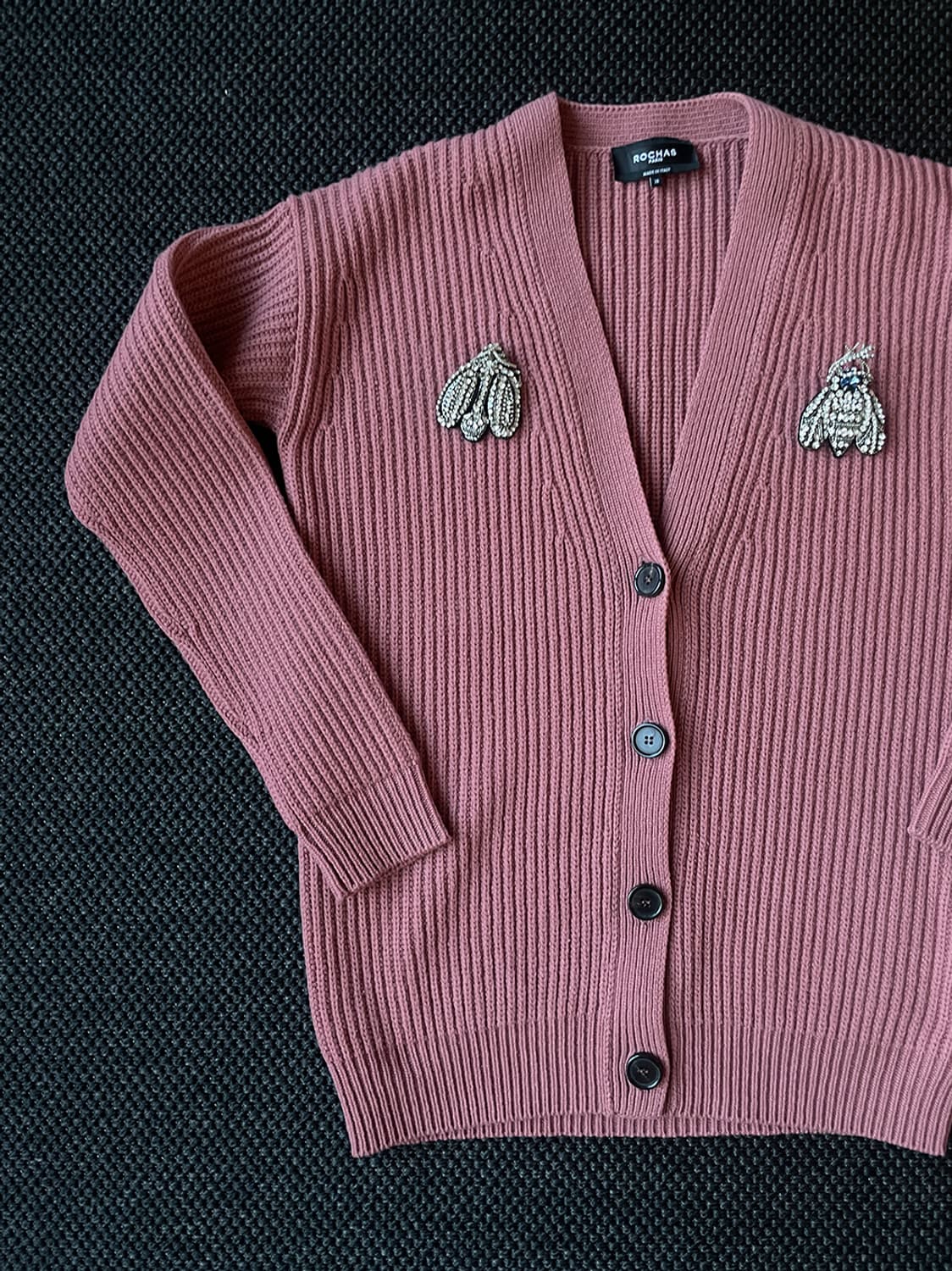 로샤스 핑크 울가디건 상품이미지2