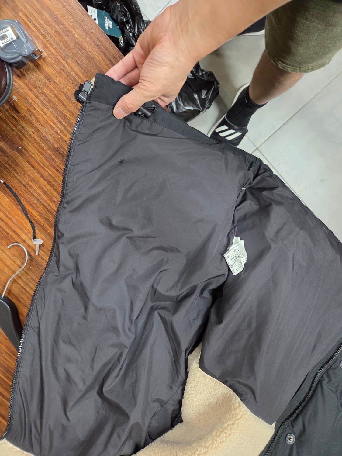 코닥 브라우니 숏 패딩 L 상품이미지9