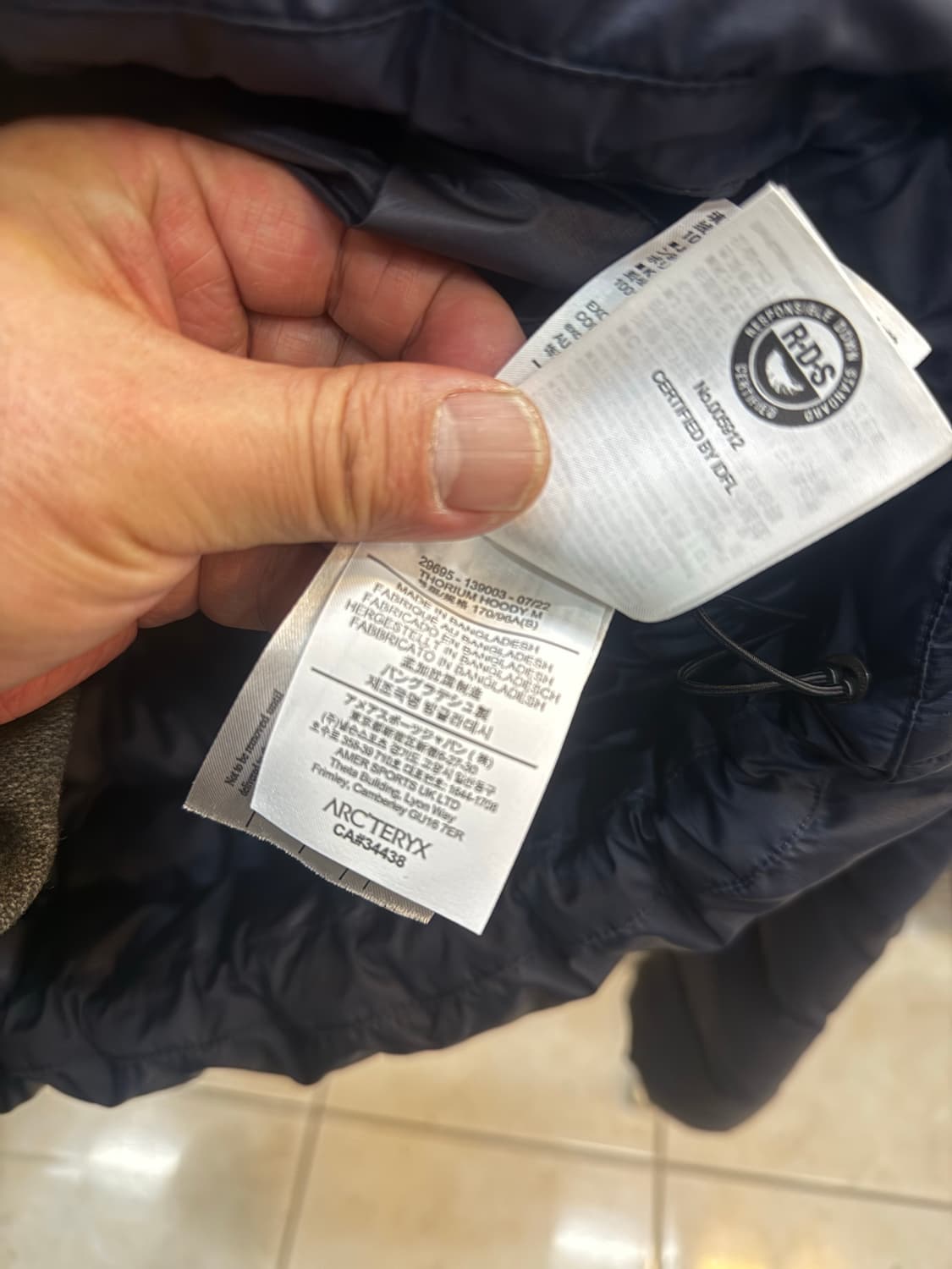 95 정품 아크테릭스 토륨 후디 팝니다 상품이미지7