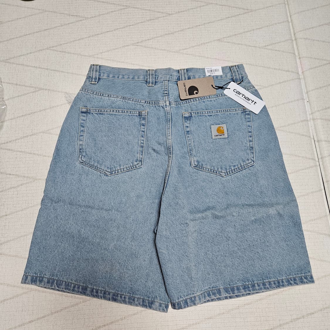 칼하트윕 브랜던 데님 쇼츠 상품이미지5