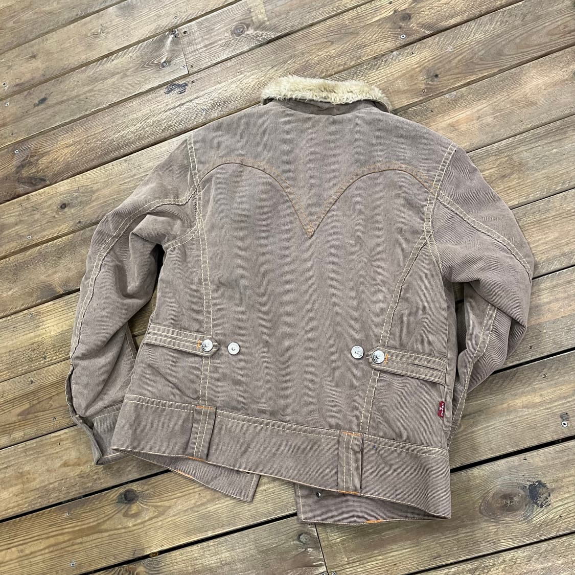 빈티지 리바이스 타입원 코듀로이 양털자켓 상품이미지2