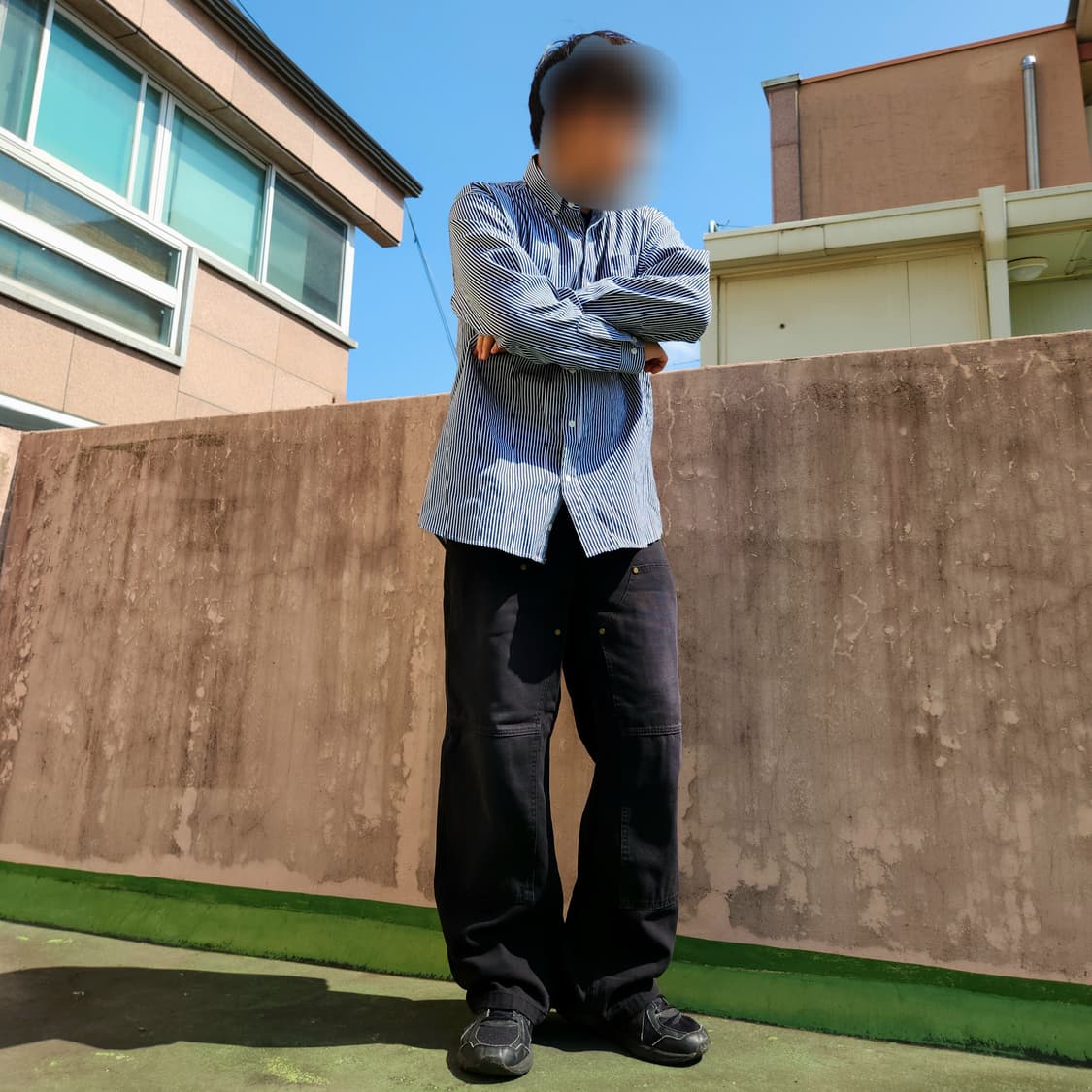 [네고가능)스트라이프 셔츠 상품이미지1