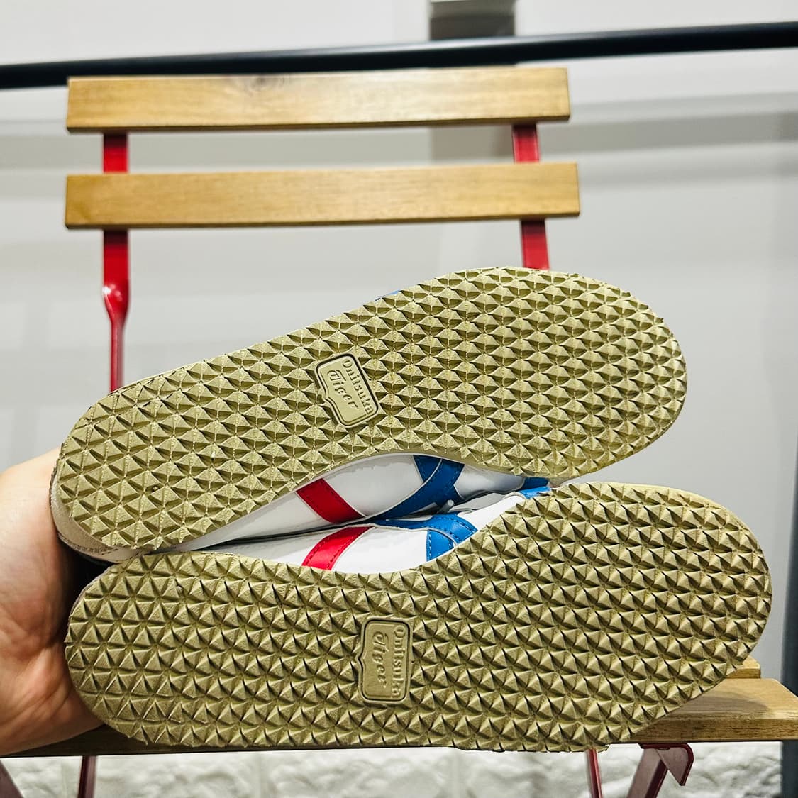 240) 오니츠카타이거 운동화 여성 여자 신발 멕시코66 흰파빨 상품이미지6