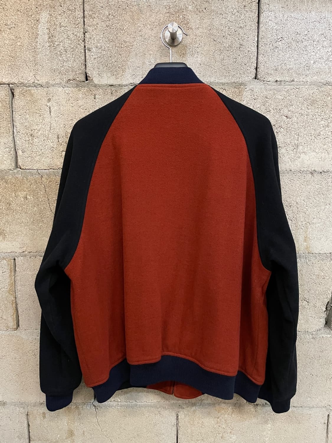 90s 캘빈 클라인 울 블루종 자켓  상품이미지4