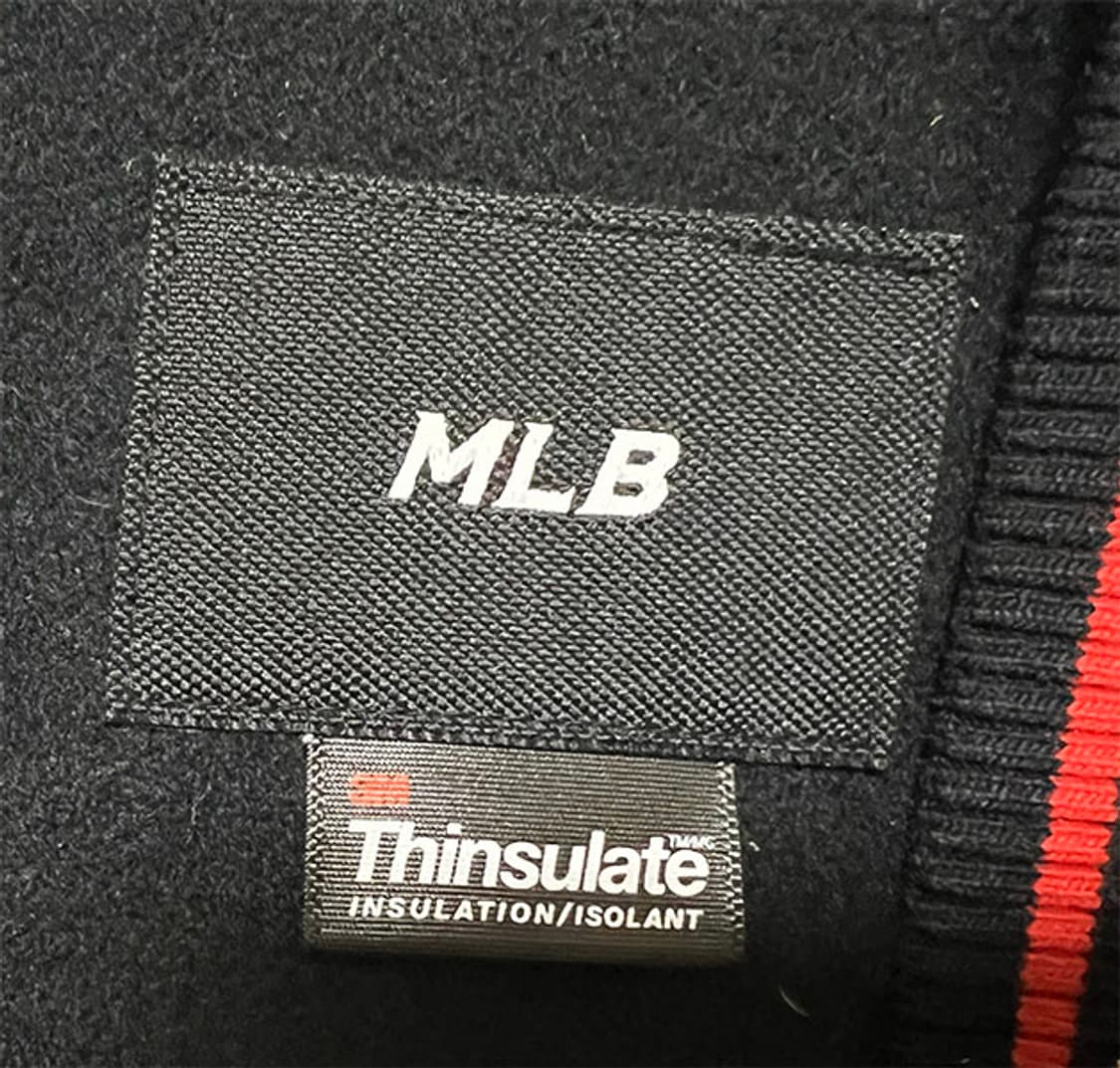 MLB 남자 멀티로고 와펜 야구점퍼 겨울 모직 바시티 L 100 상품이미지4