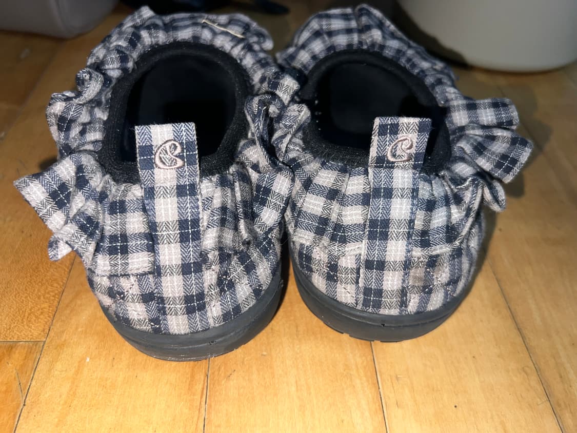 COYSEIO X SUBU FLUFF CHECK PADDING SHOES 상품이미지7