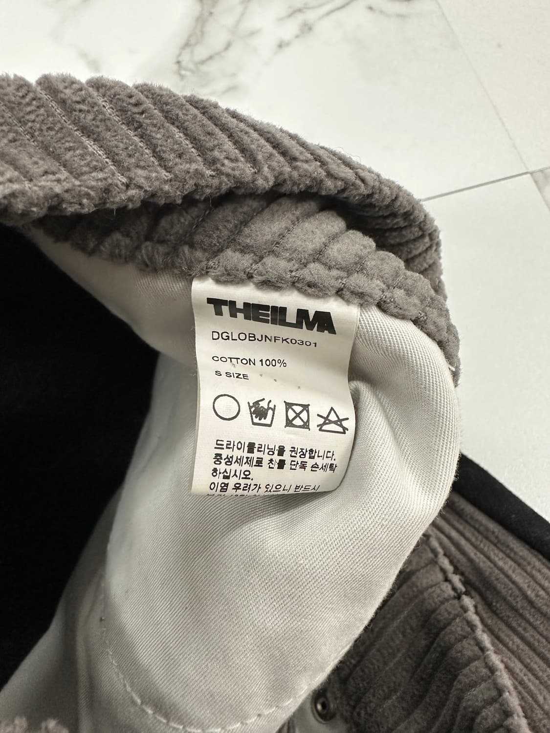 THE ILMA 더일마 코듀로이 투톤 데님 팬츠 상품이미지4