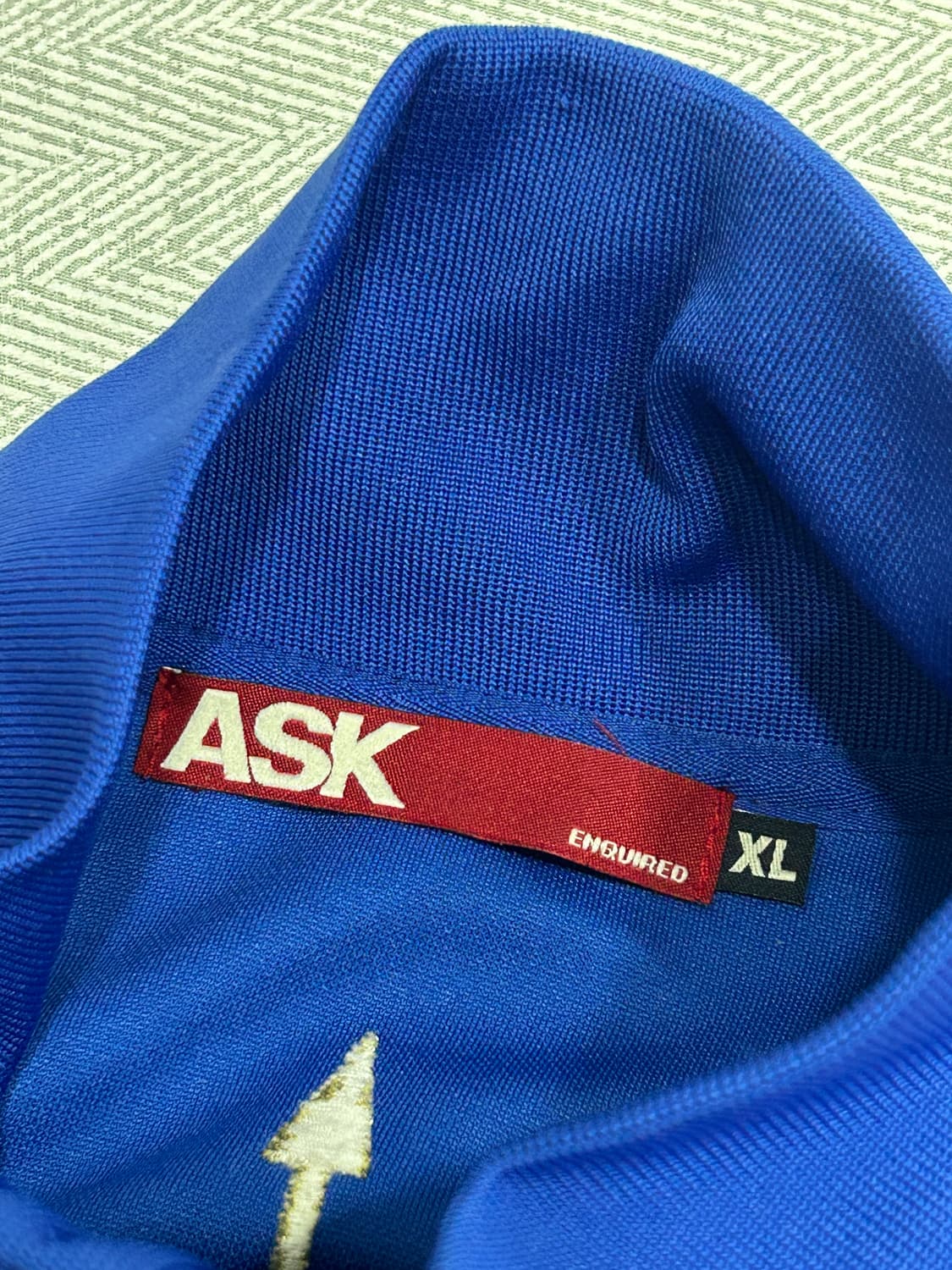 ASK 애스크 빈티지 집업 져지 트랙탑 XL 상품이미지5