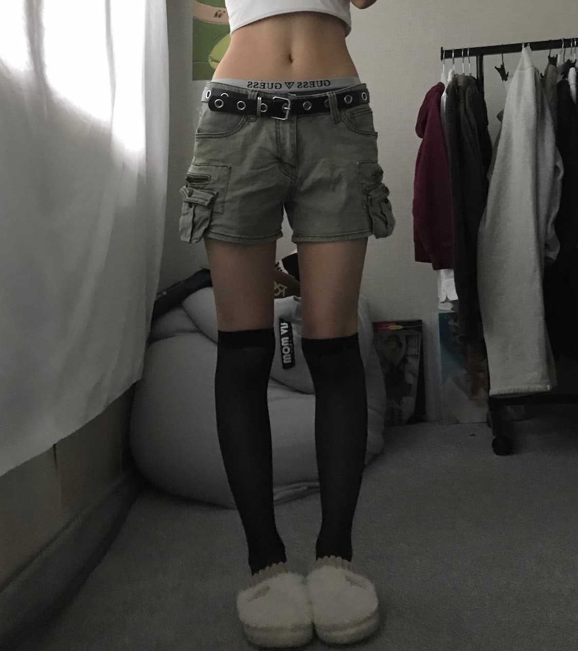 빈티지 카고 쇼츠 상품이미지1