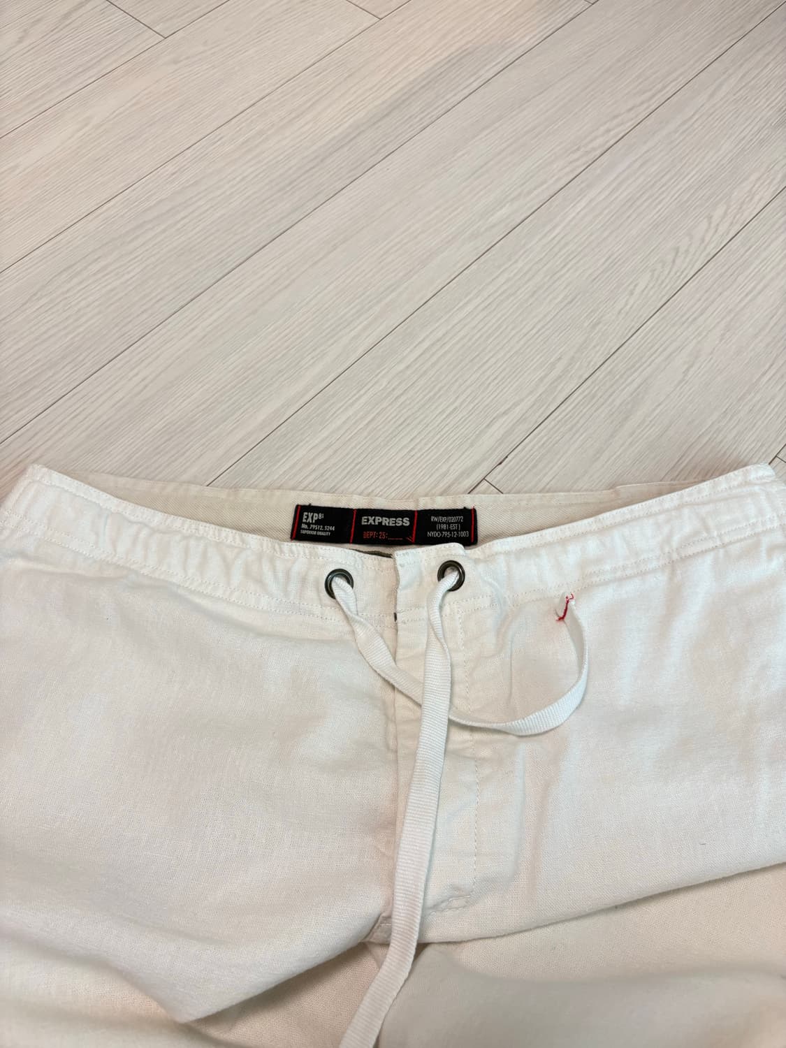 빈티지 린넨 와이드 팬츠 32인치 상품이미지3