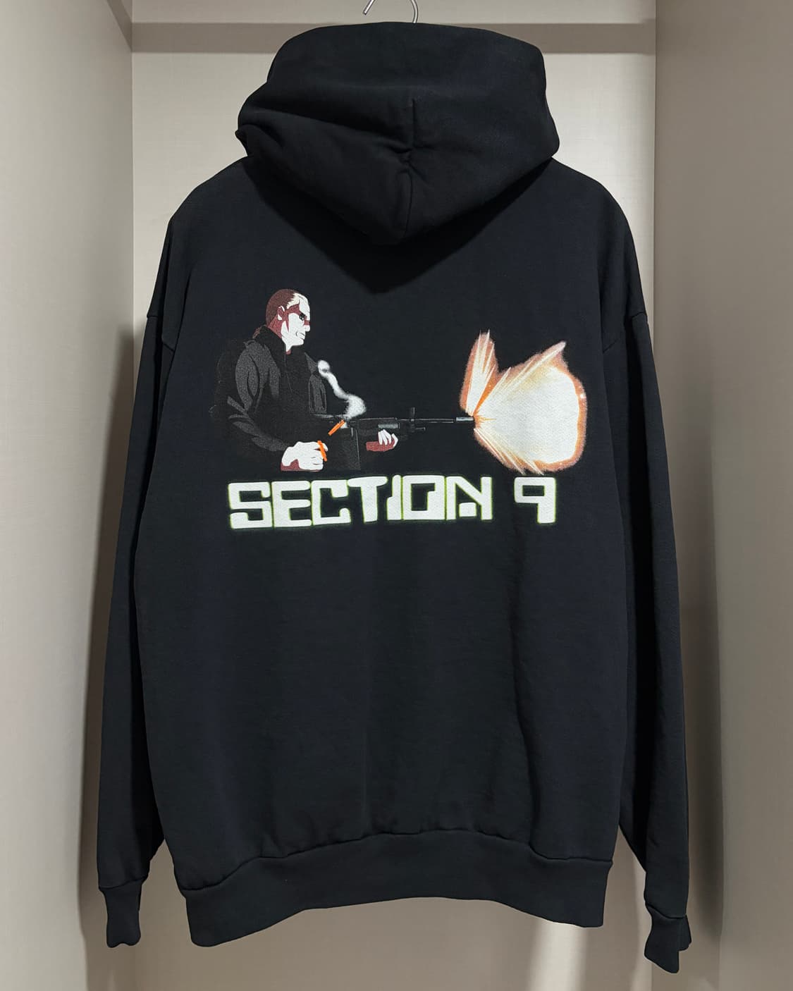 Ghost In The Shell 공각기동대 부틀렉 애니메이션 후드티 상품이미지5