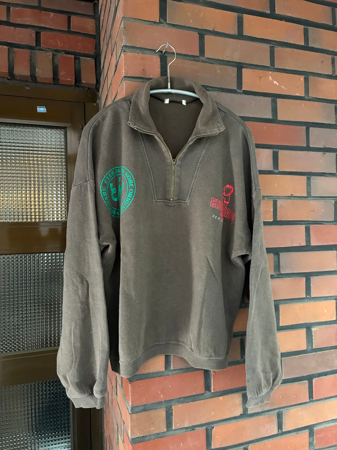 VINTAGE HALF ZIP SWEATSHIRT 상품이미지1