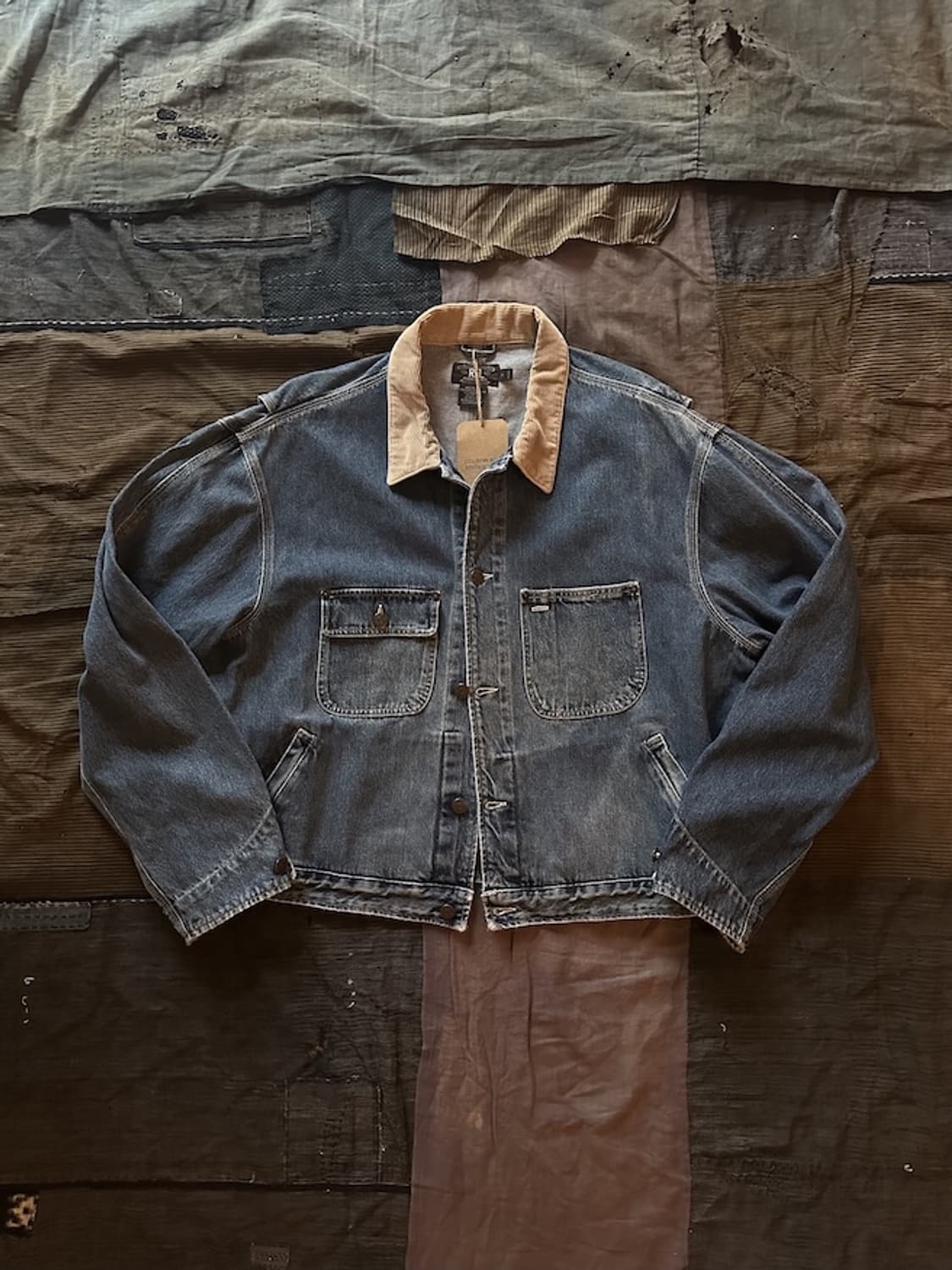 90s USA RRL Vintage Denim Jacket 상품이미지1