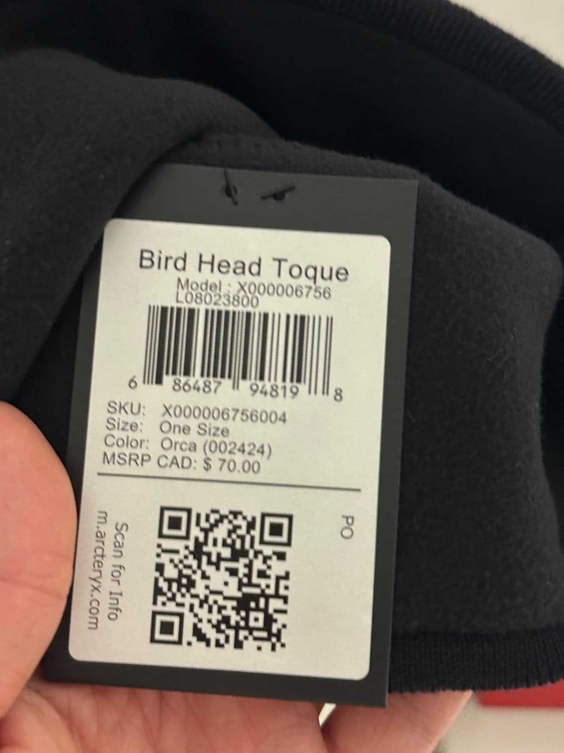 아크테릭스 버드헤드 토크 새상품 상품이미지2