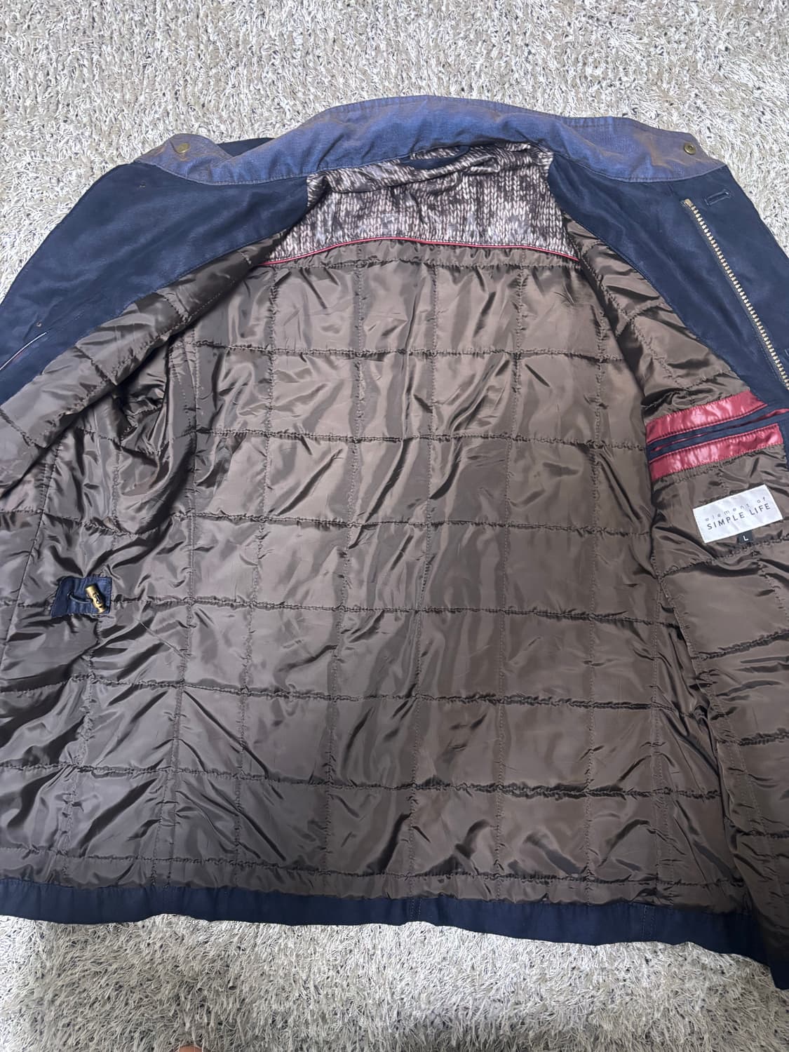 일본판 SIMPLE LIFE 자켓 사이즈 100-105 상품이미지5