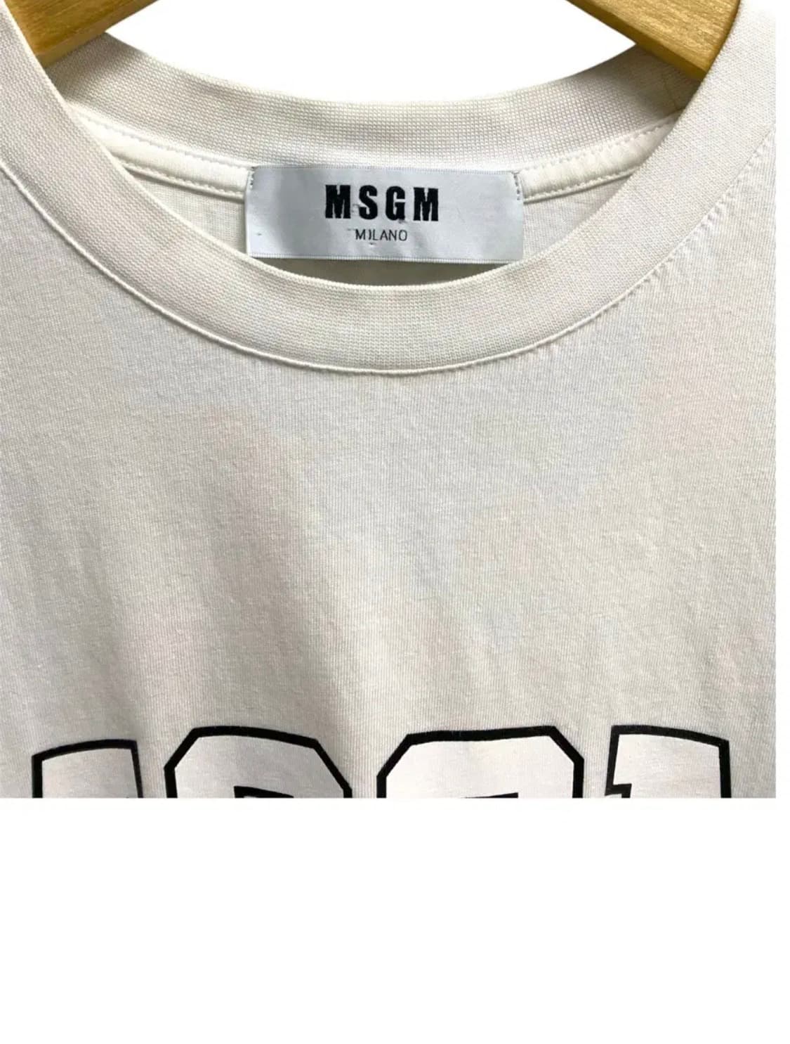 MSGM 라운드 티셔츠 M 상품이미지4