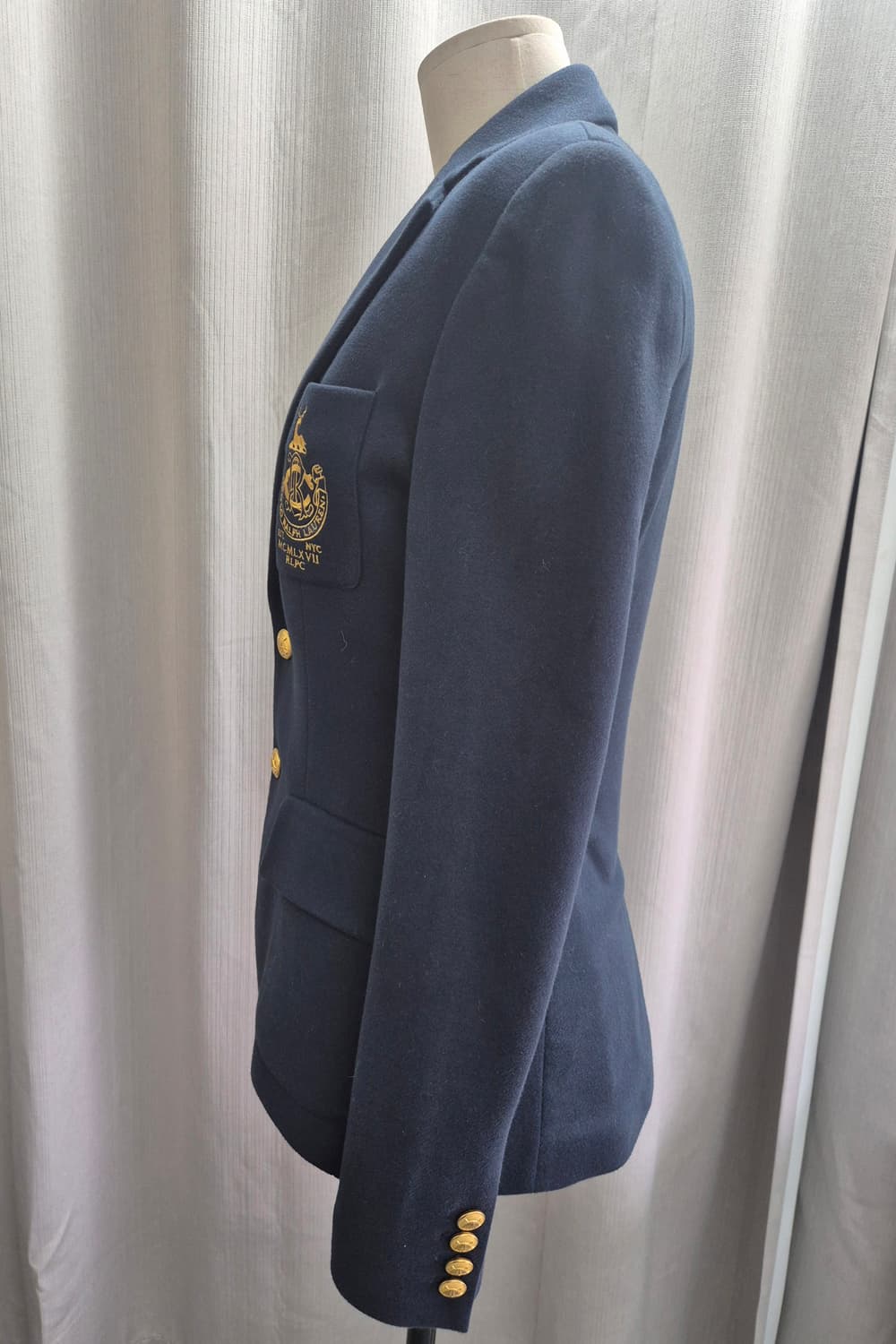 폴로 랄프로렌 네이비 크레스트 블레이저 #최상급 상품이미지4