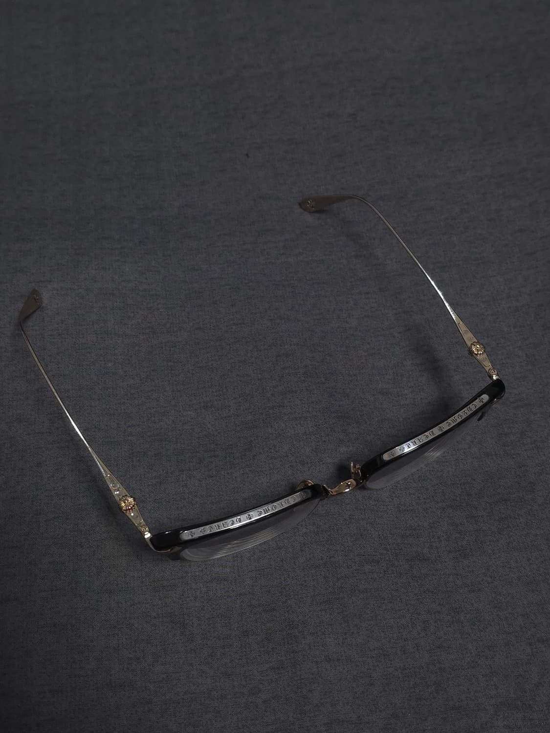 [54] 크롬하츠 슬런트레딕션 안경 골드 블랙 상품이미지5