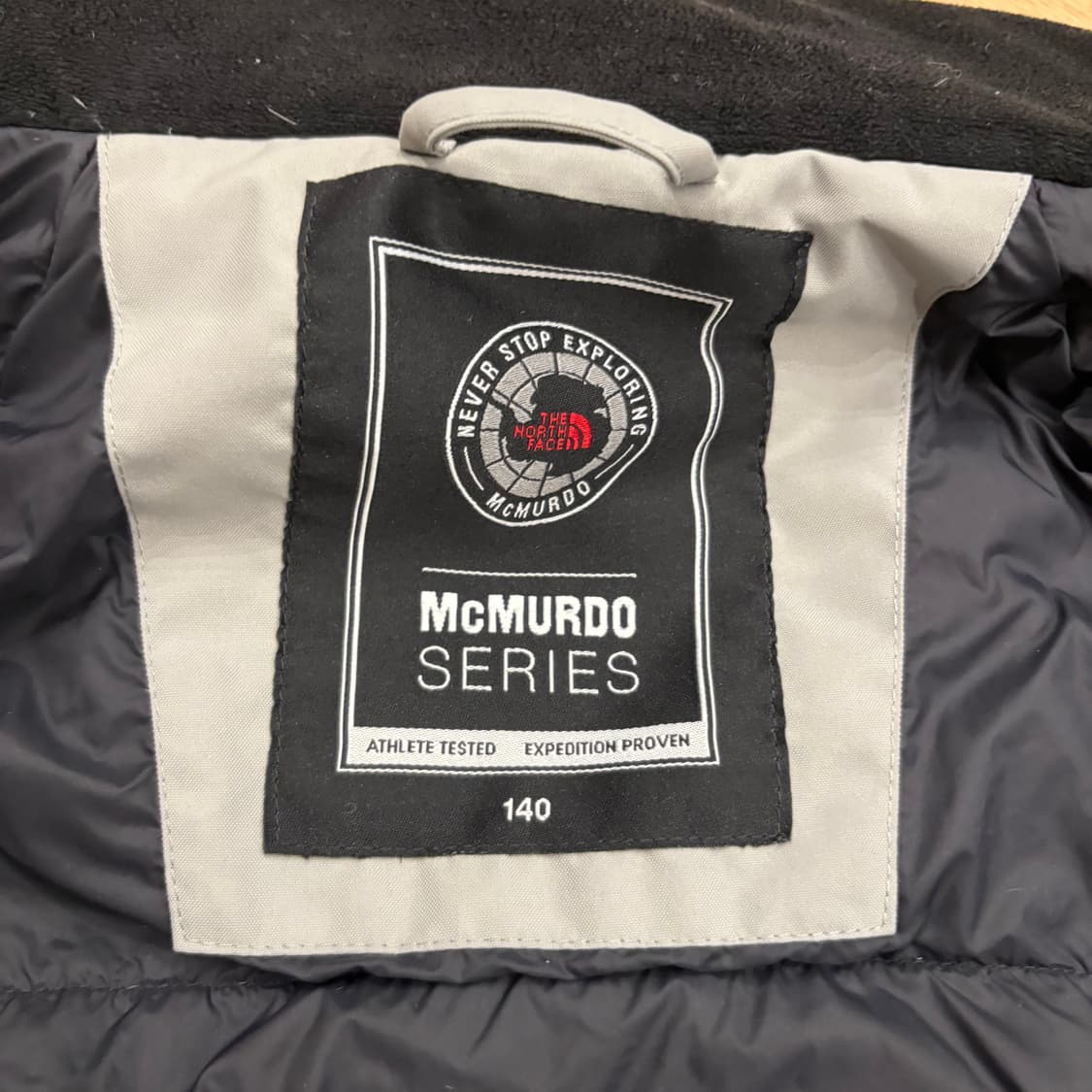 노스페이스 맥머도 키즈 패딩 140 상품이미지6