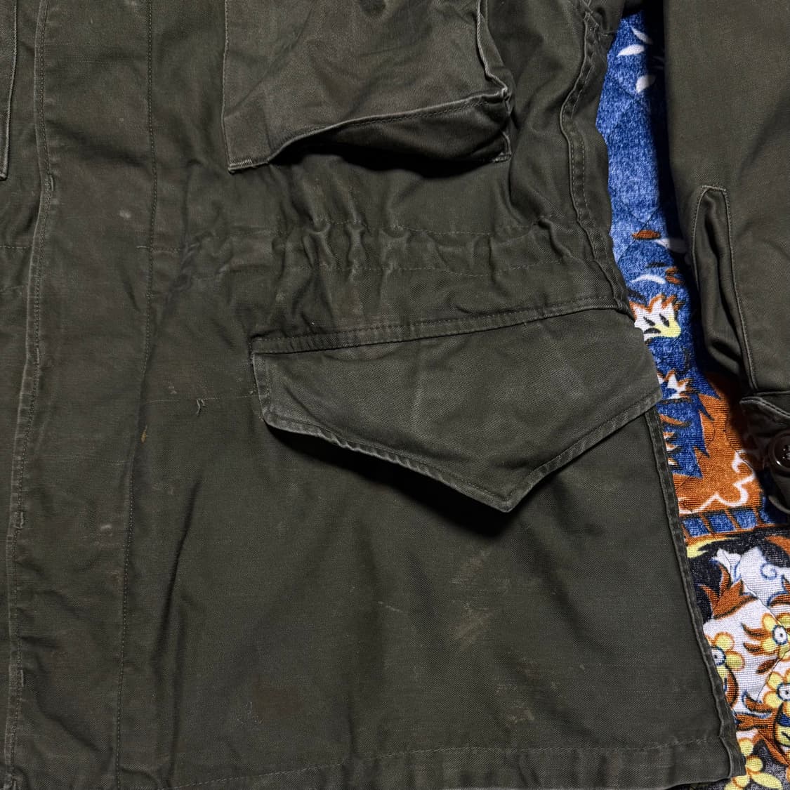 빈티지 50s 미군 오리지널 M50 필드자켓 S-S 상품이미지7