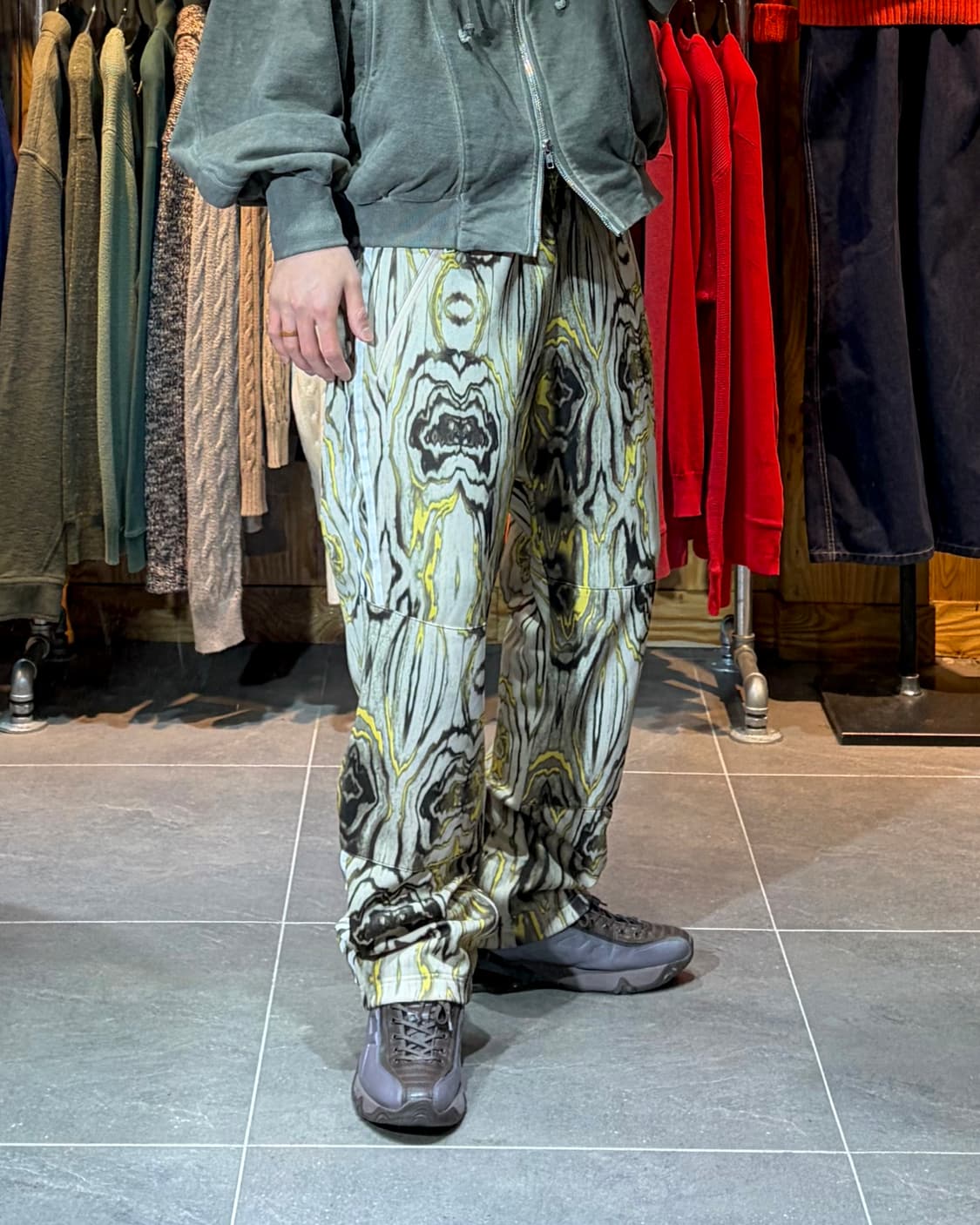 XL 아디다스 x GLUHWEIN 아트패턴 트랙팬츠 상품이미지1