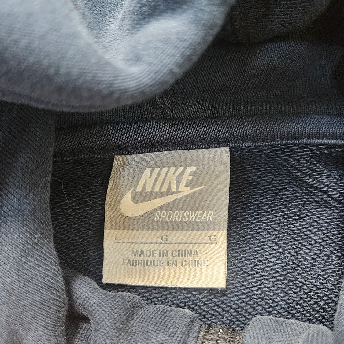 L 나이키 빅로고 후드집업 0320Y 상품이미지3