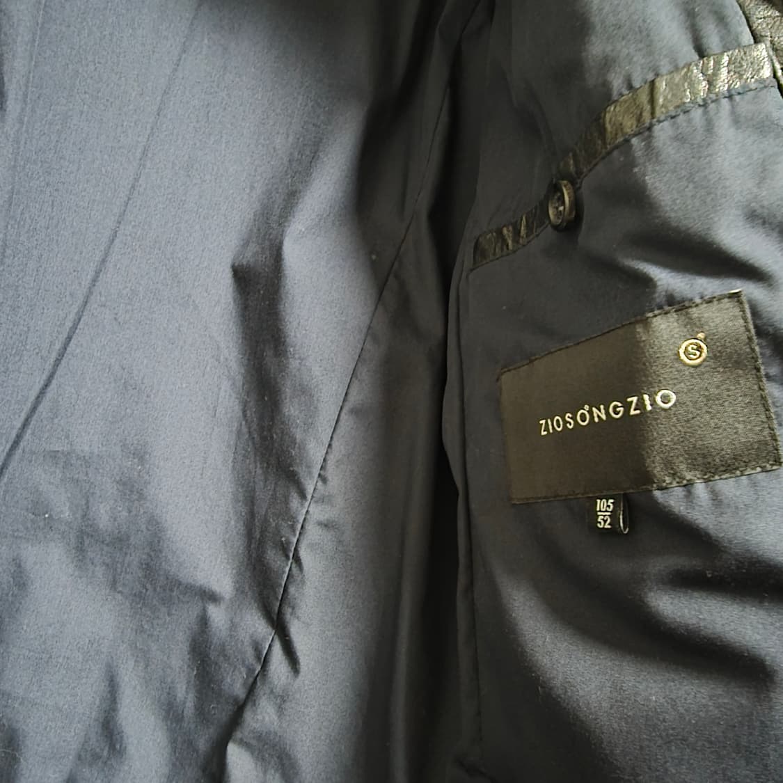 송지오옴므 지오송지오 남성 가죽 자켓 XL(105) 상품이미지4