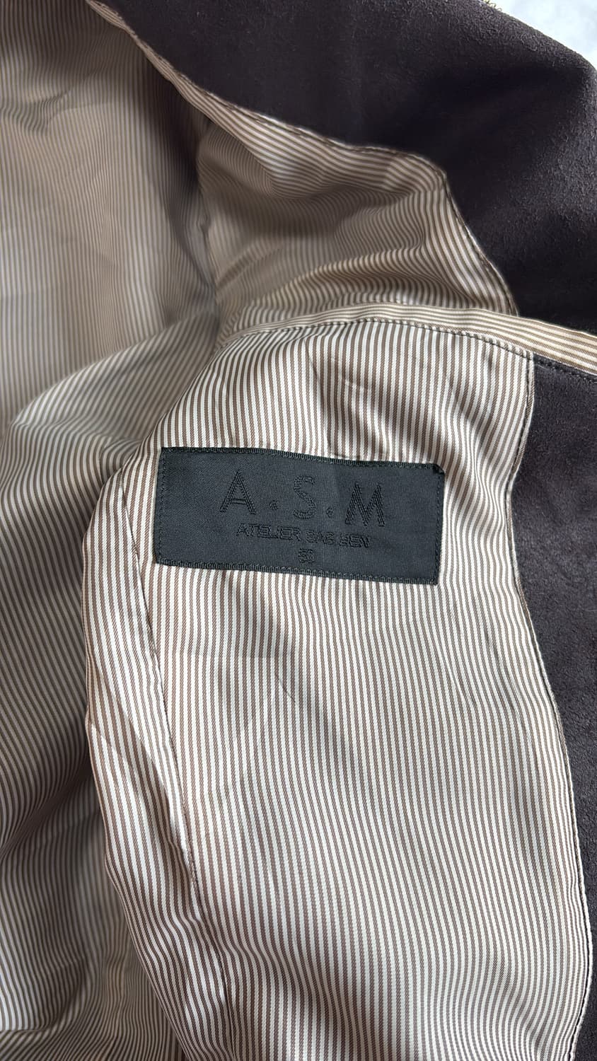 A.S.M Japan Suede Biker Jacket 상품이미지7