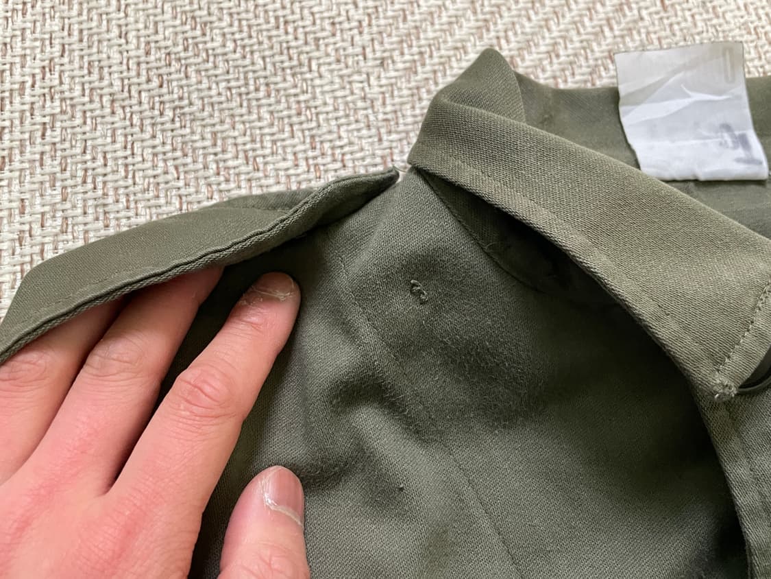 80s 프랑스군 m-64 밀리터리 필드 자켓  J04143 상품이미지4