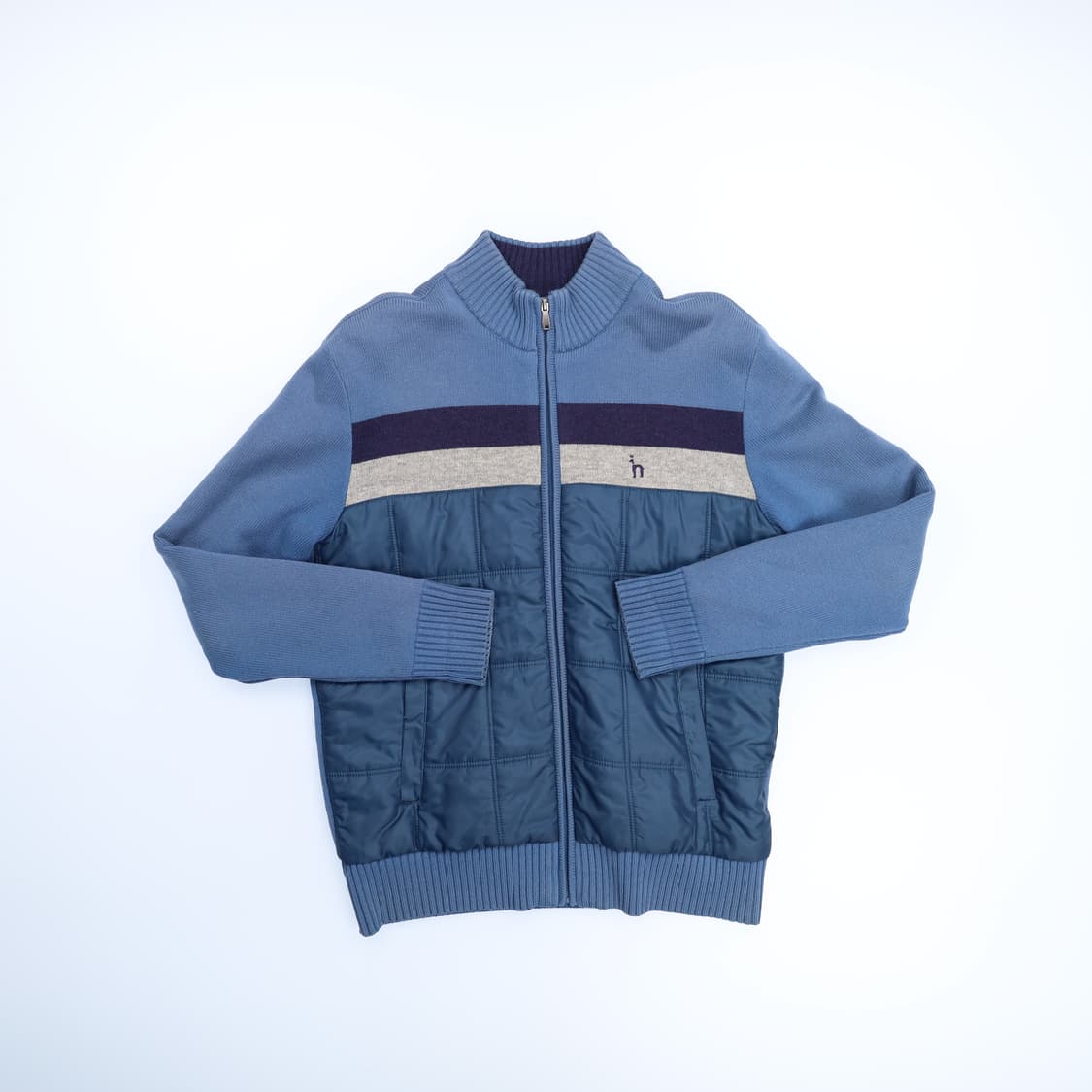 100 헤지스골프 방풍 니트집업 0210H1 상품이미지1