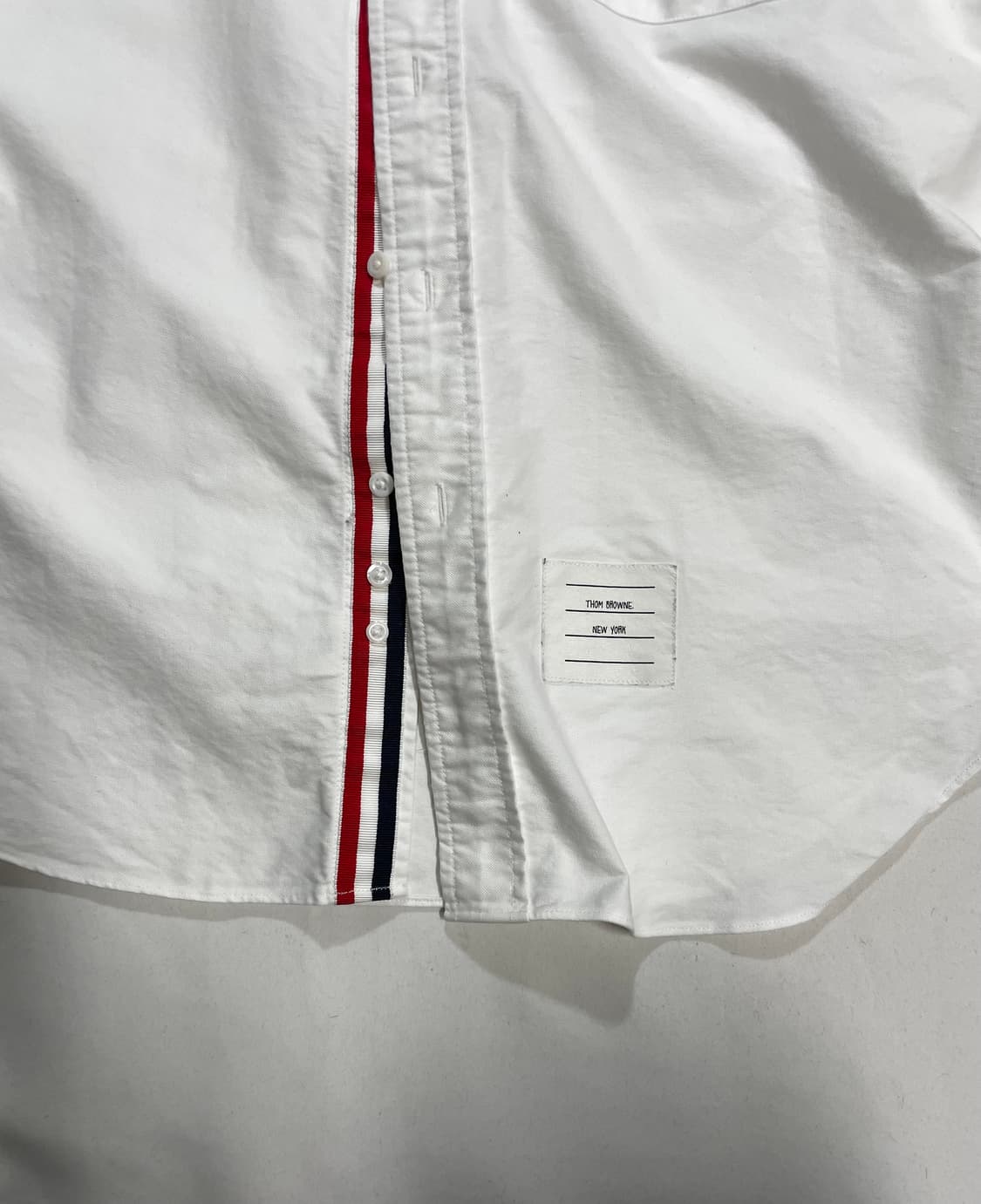 톰브라운 히든삼선 옥스퍼드 셔츠 상품이미지4