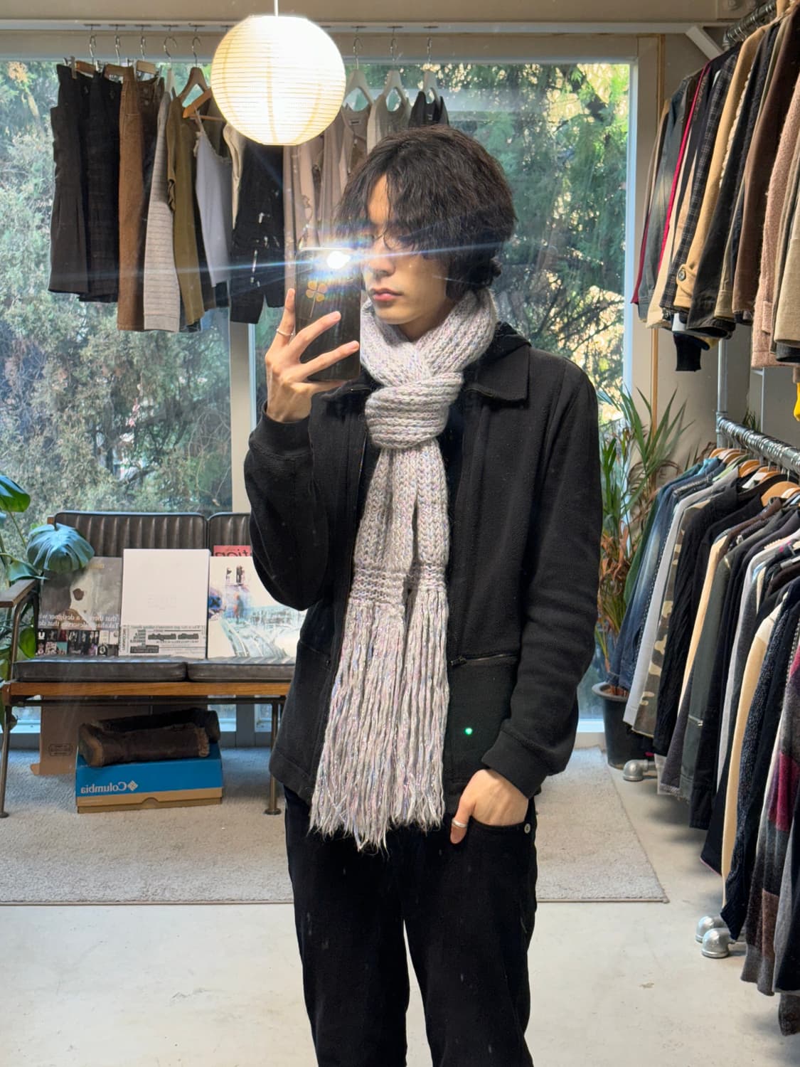 츠모리 치사토 글리터 머플러 상품이미지3