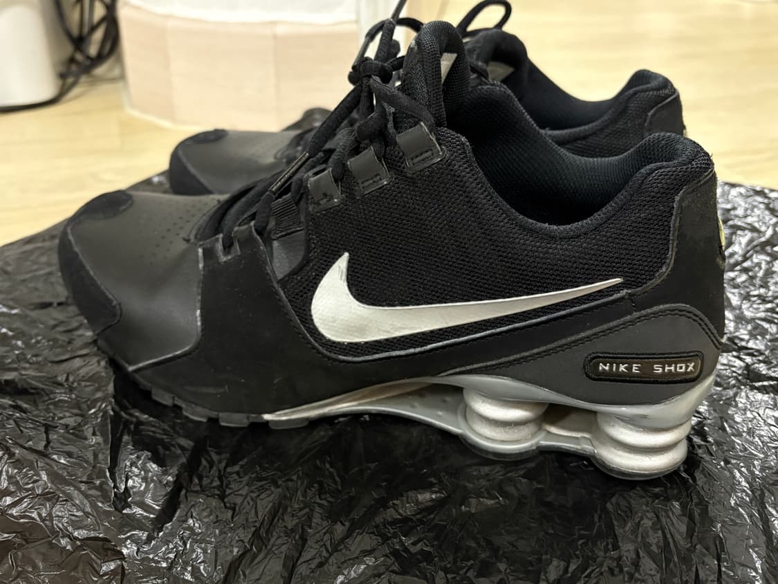 Nike 2016 shox avenue black metalic silv 상품이미지7
