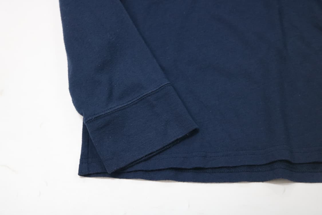 아베크롬비 앤 피치 빈티지 사이드 로고 네이비 롱 슬리브 (XL) 상품이미지5