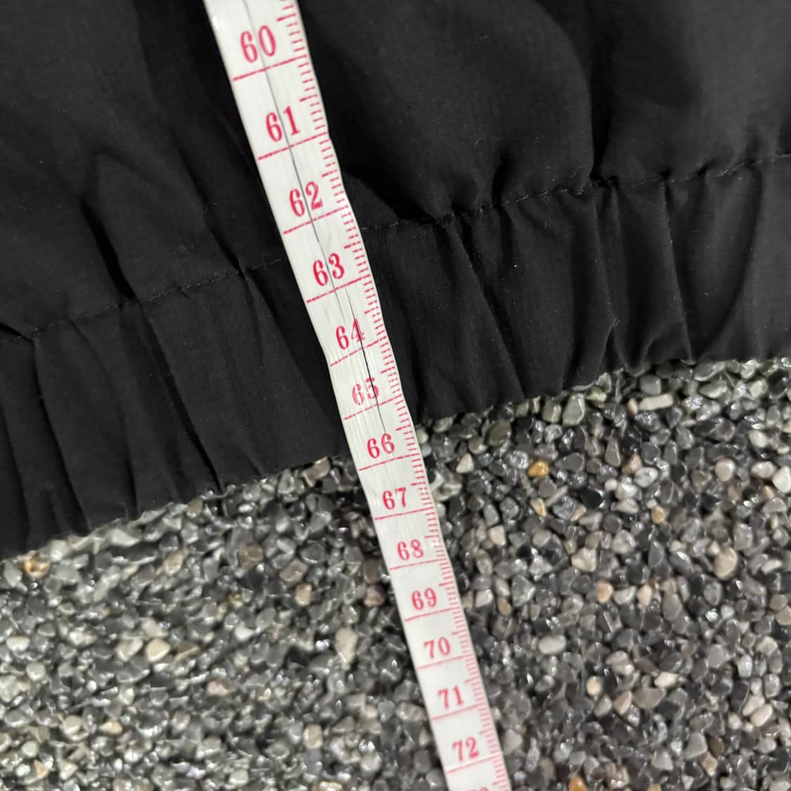 코드그라피 블랙 스몰로고 바람막이 상품이미지5