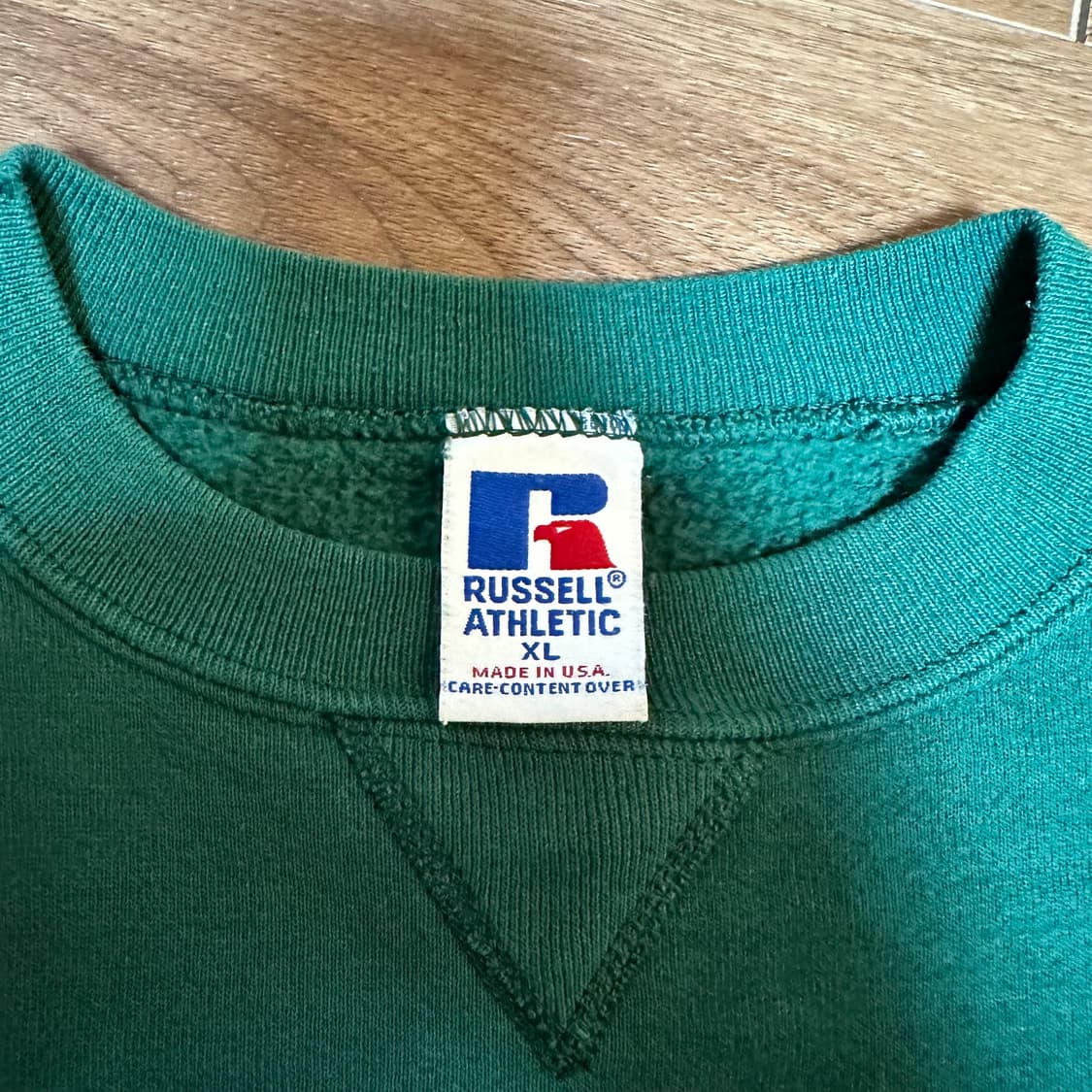 90s 빈티지 블링크 러셀 스웻셔츠 맨투맨 XL made in usa 상품이미지5