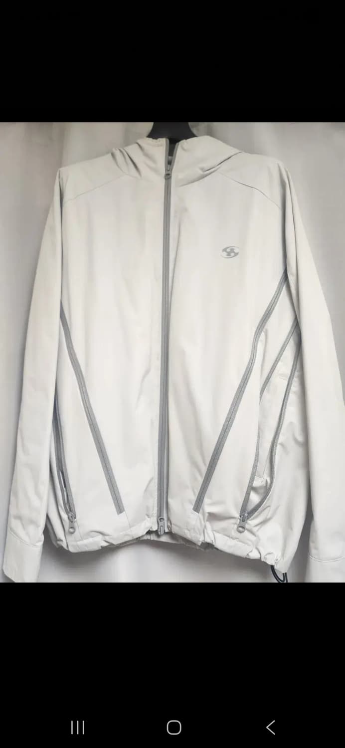 산산기어 오프화이트 지퍼자켓 2사이즈 상품이미지2