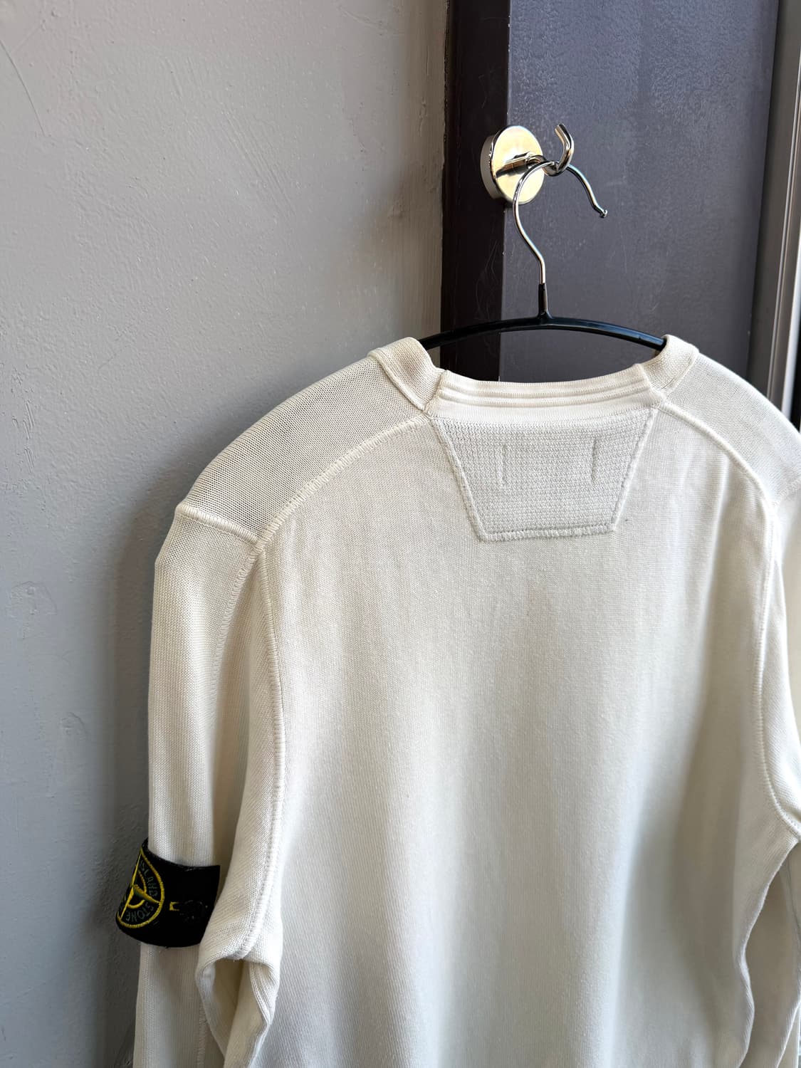 S/ 스톤아일랜드 와펜패치 베이직 스웻 니트 상품이미지7