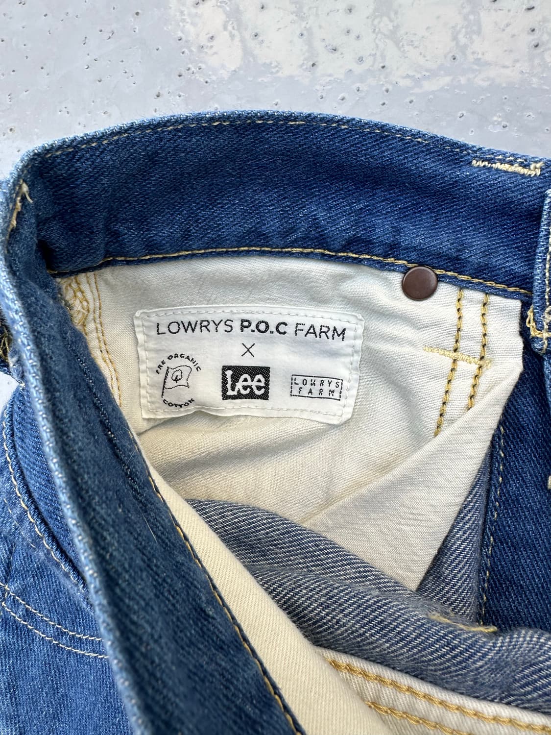 [리] •Lee X Lowrys Farm Denim Skirt 상품이미지4