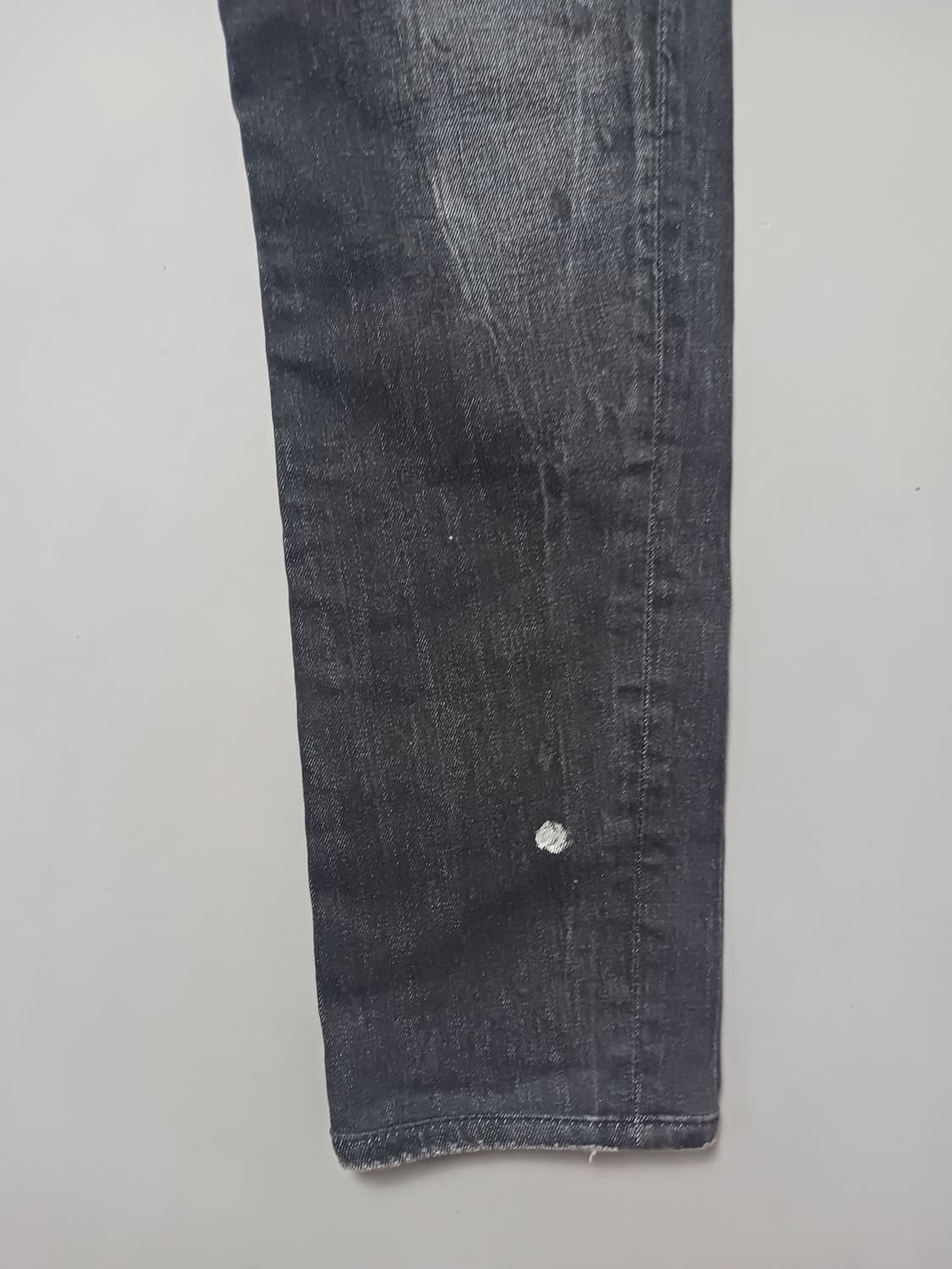 새상품 [50] 디스퀘어드2 앞지퍼 슬림 블랙진 청바지 34 35 상품이미지5