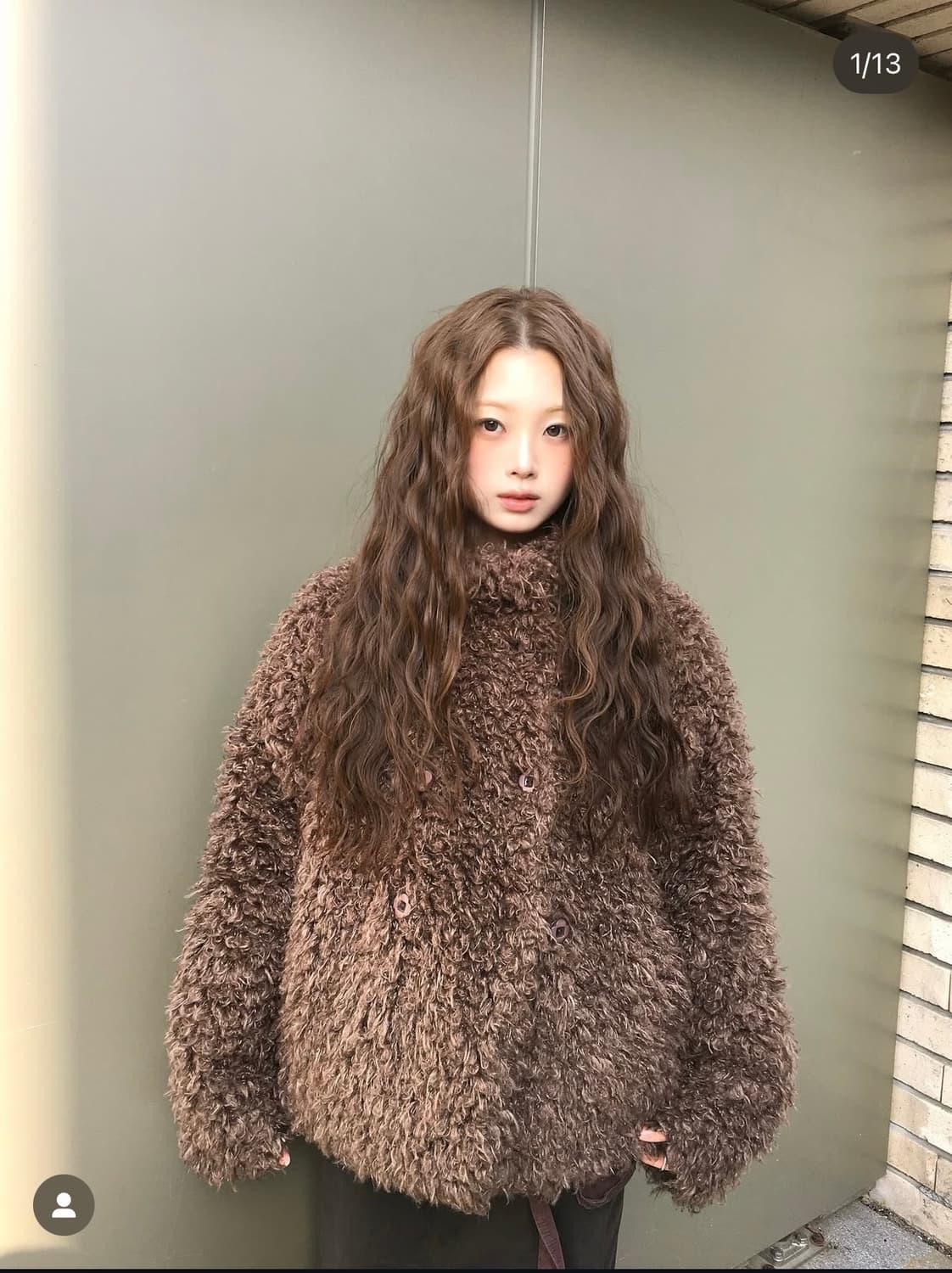 Coyseio HAIRY FUR JACKET BROWN 헤어리 퍼 자켓 상품이미지3