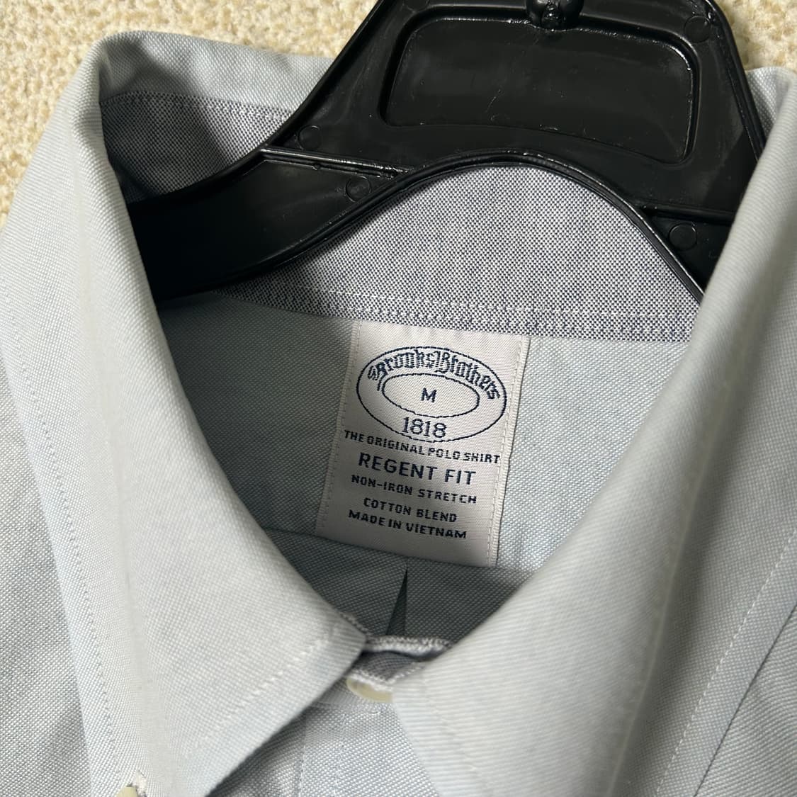 (M) 브룩스브라더스 하늘색 옥스포드 셔츠 상품이미지5