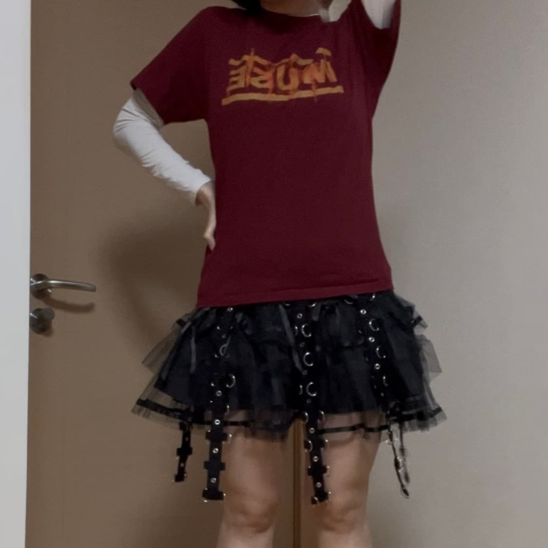 (고스/펑크) 헬버니 차이 캉캉 미니스커트 상품이미지2