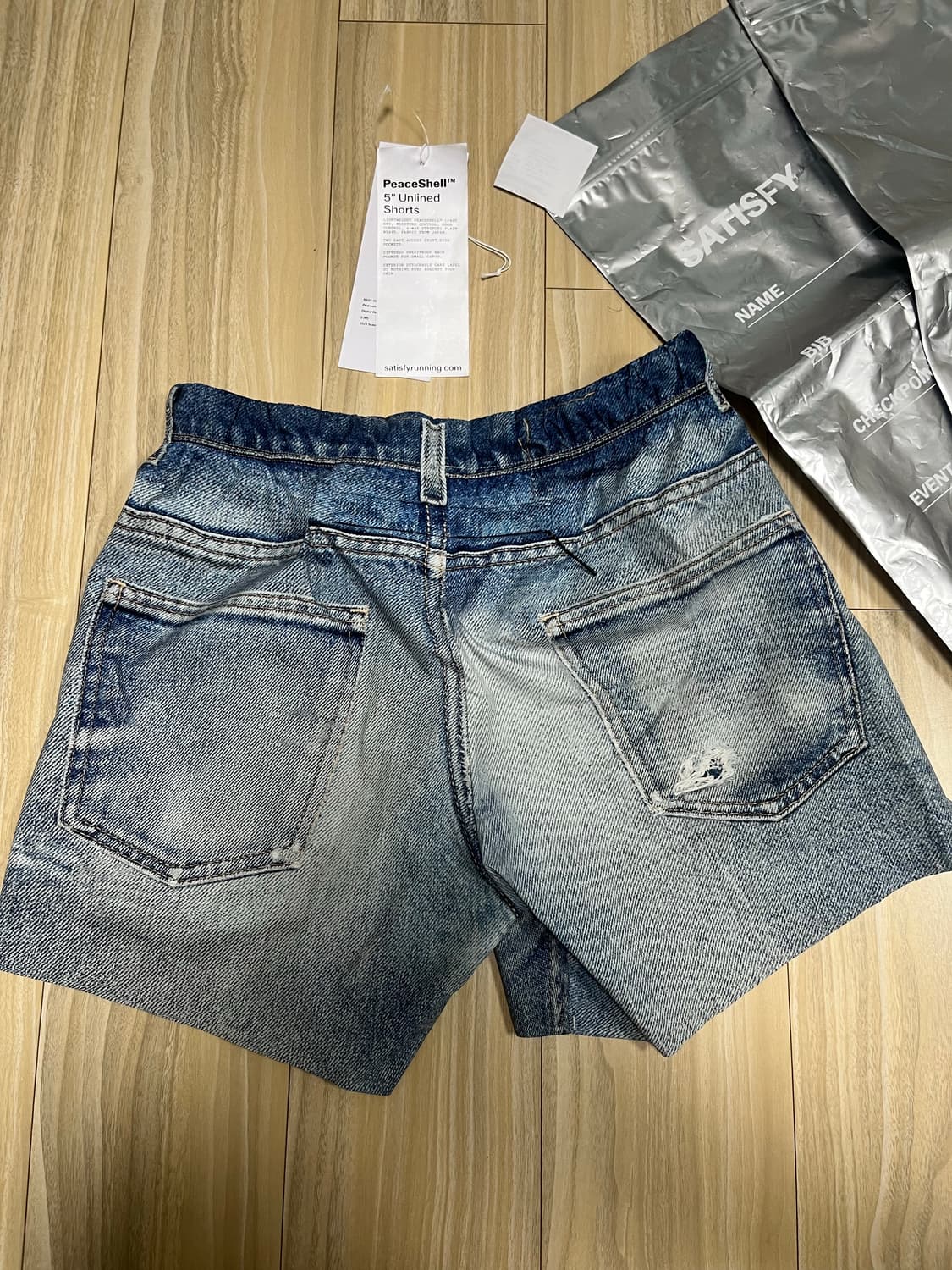 새티스파이 피스쉘 디지털 데님 m 상품이미지4