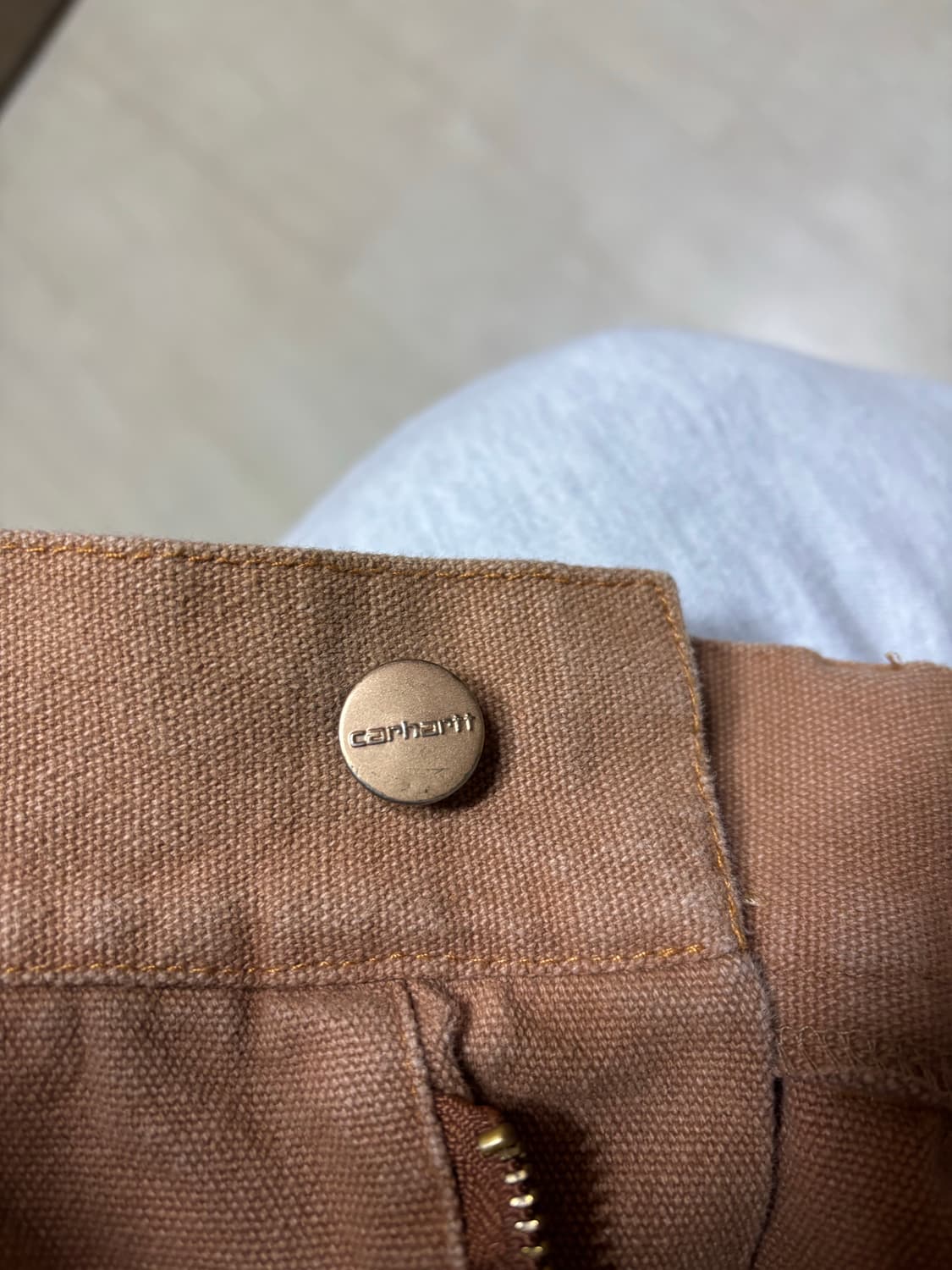 칼하트 더블니 wip  브라운 상품이미지5