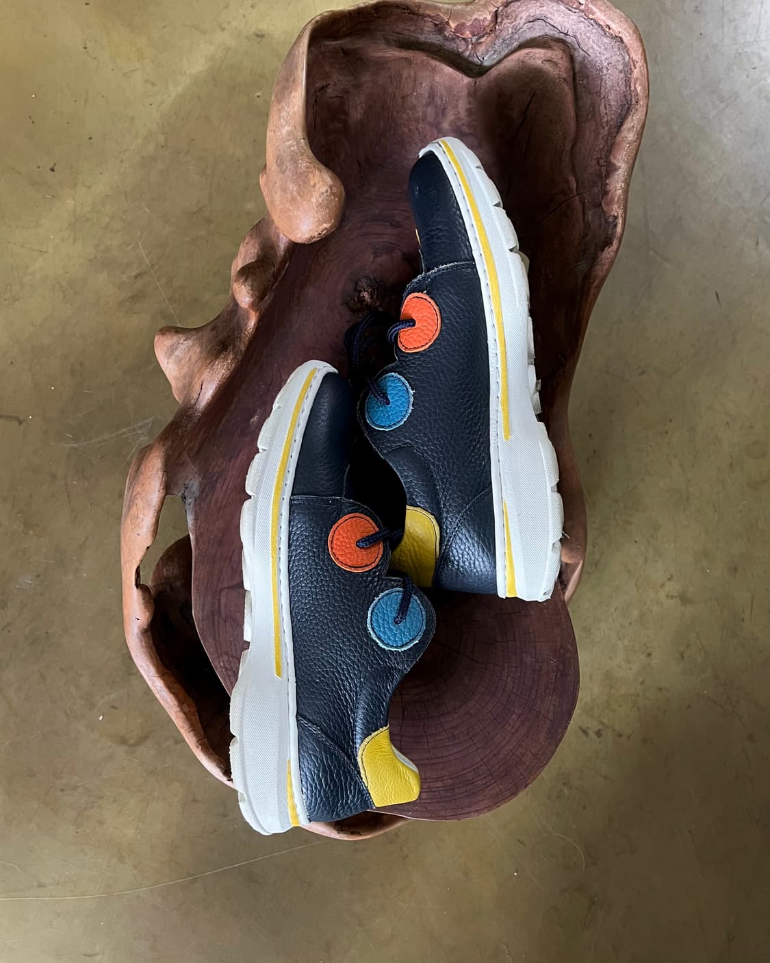 ESTACION Japan Native Leather Sneakers 상품이미지4